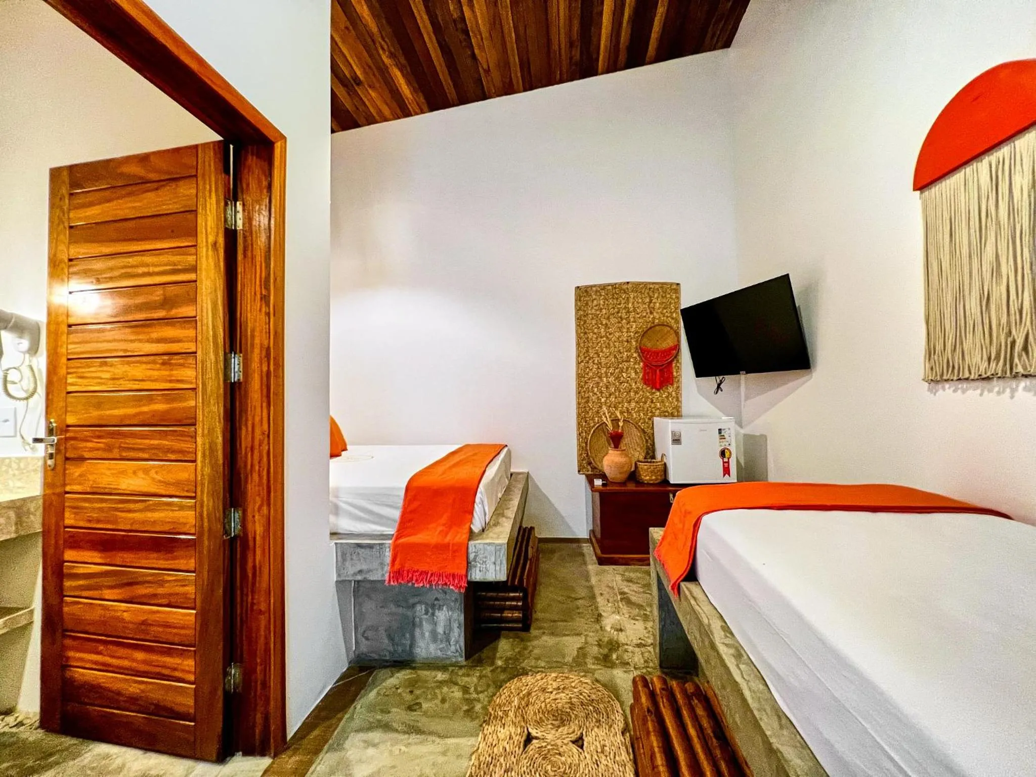 Bed in Pousada Roots - D3 Experience - Préa, CE