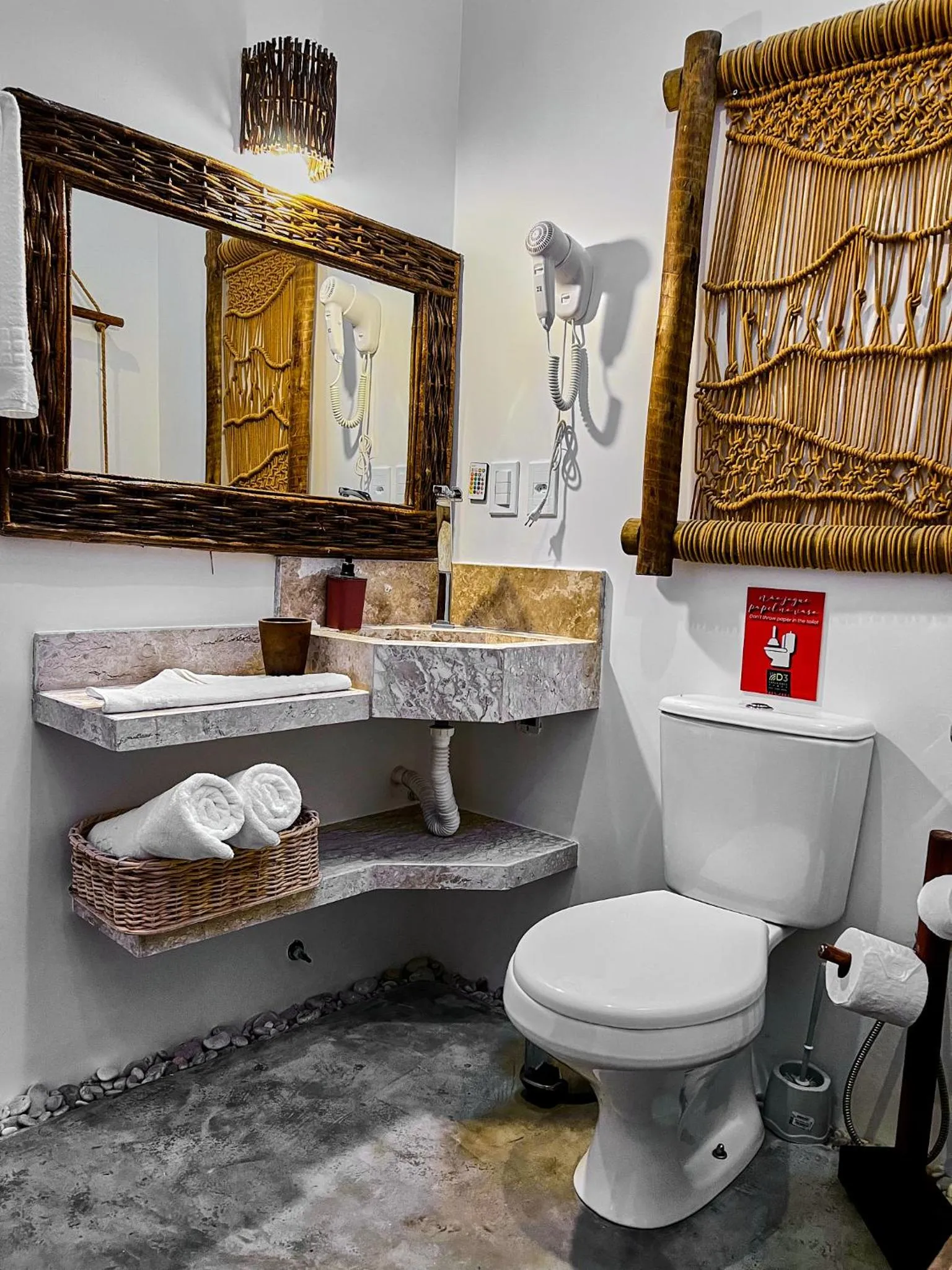 Bathroom in Pousada Roots - D3 Experience - Préa, CE