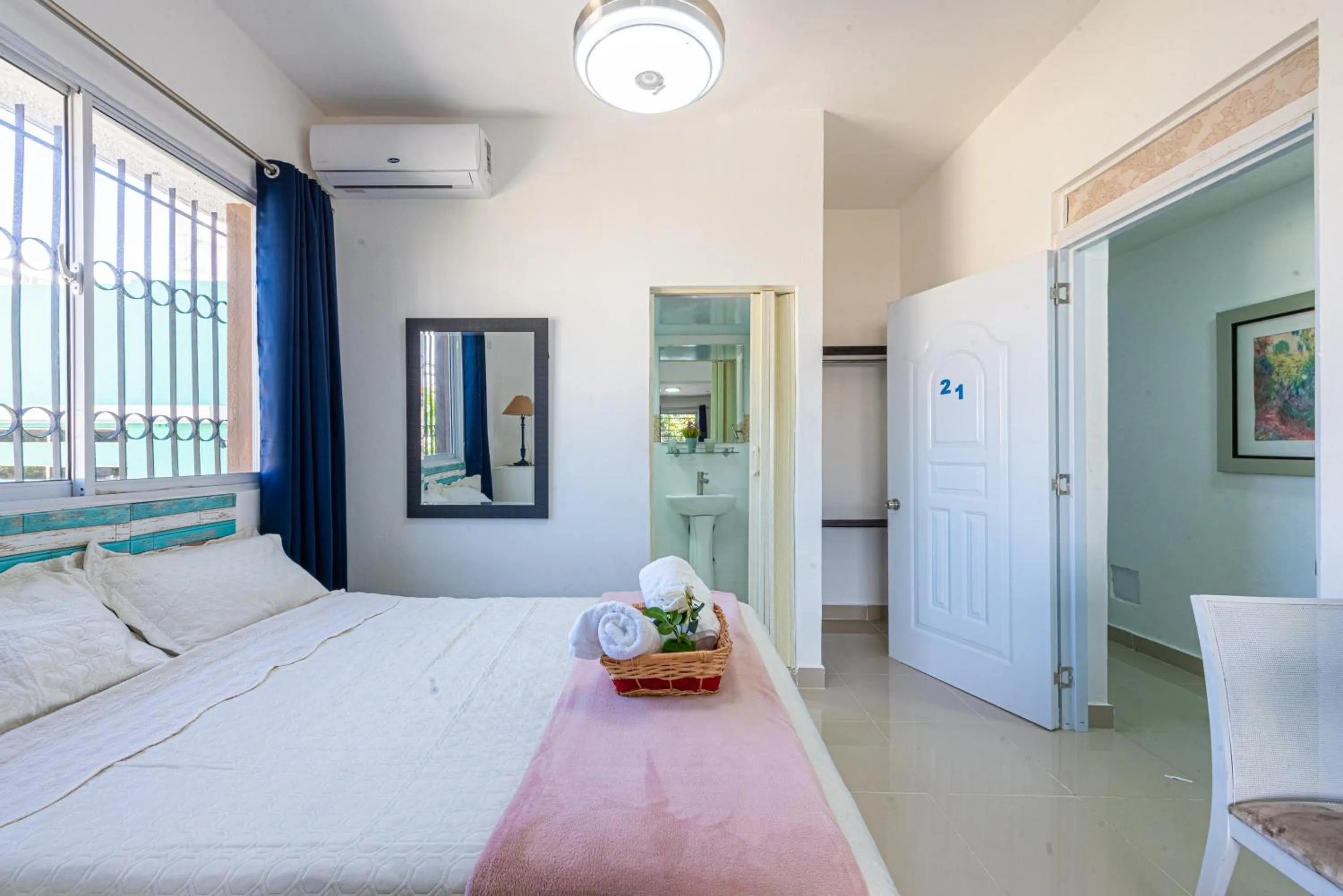 Bed in Bamboo Hoouse