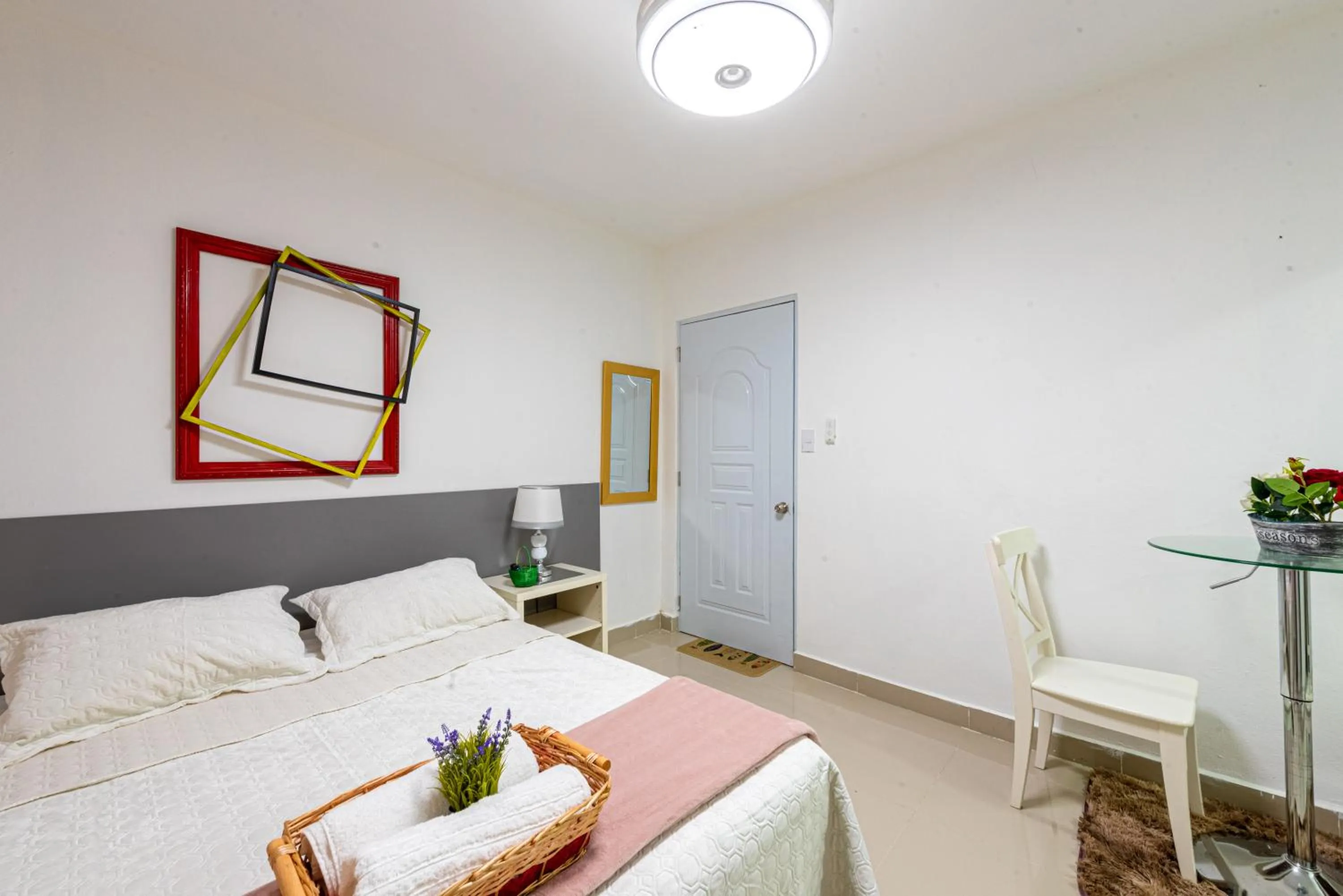 Bed in Bamboo Hoouse