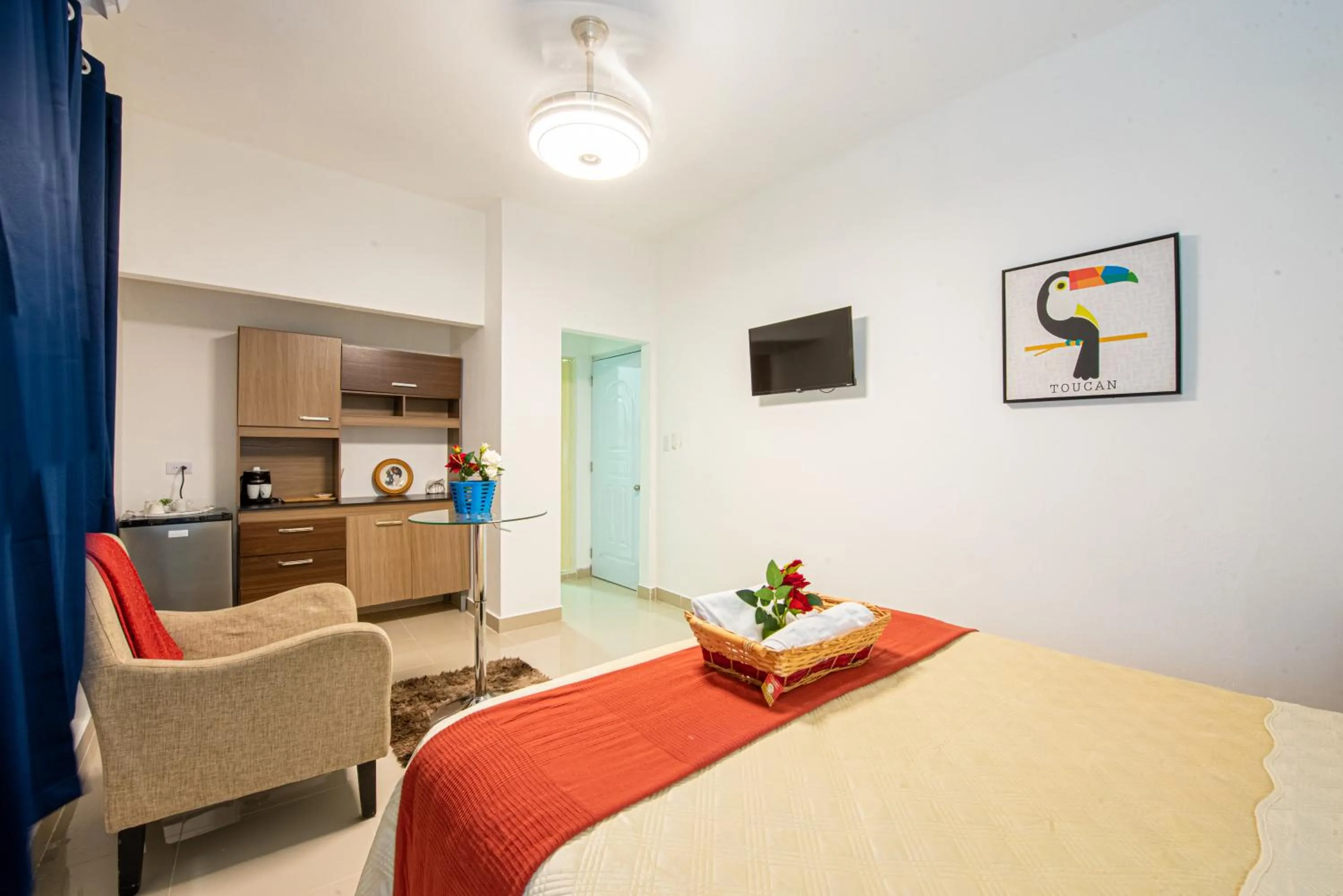 Bed in Bamboo Hoouse