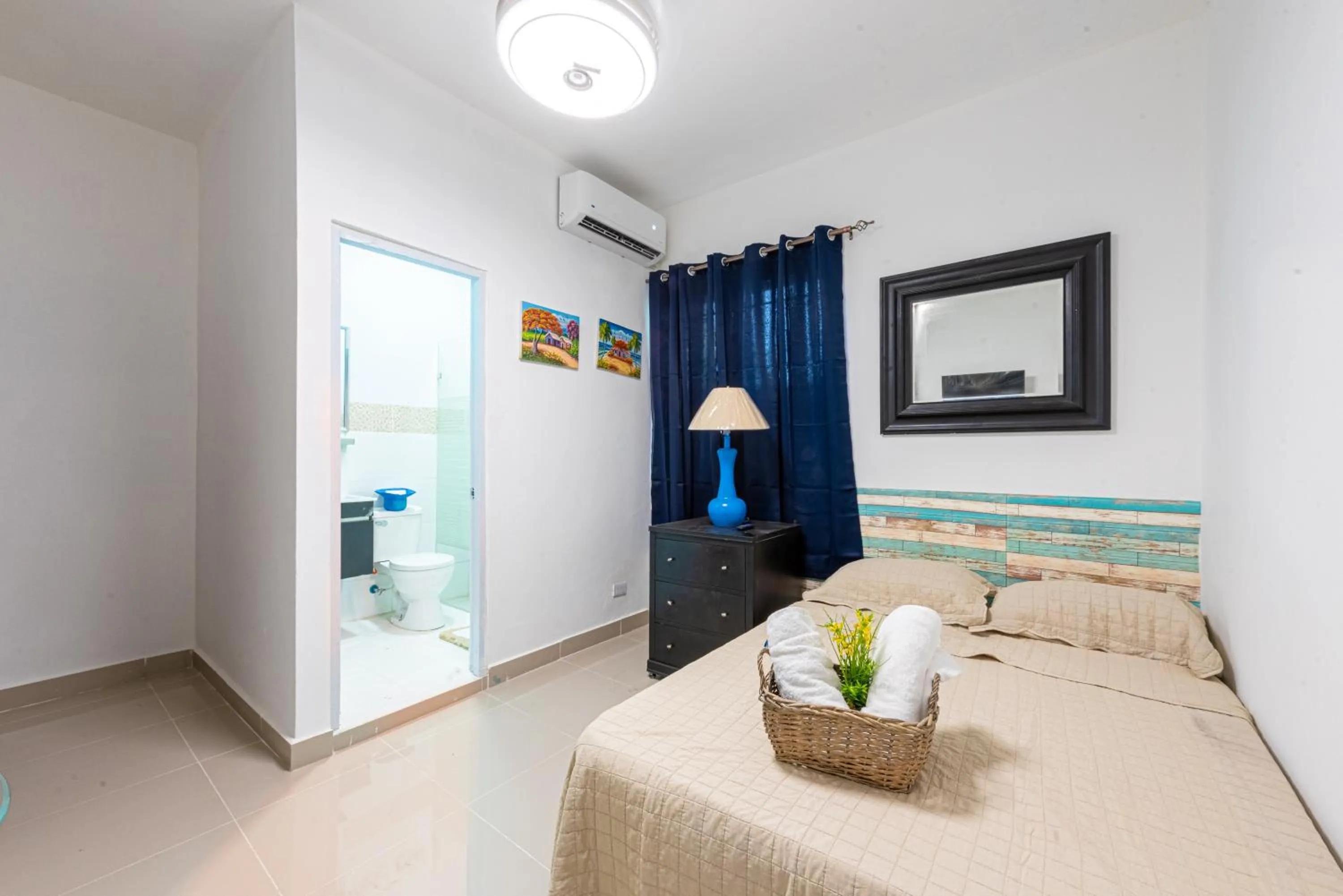 Bed in Bamboo Hoouse