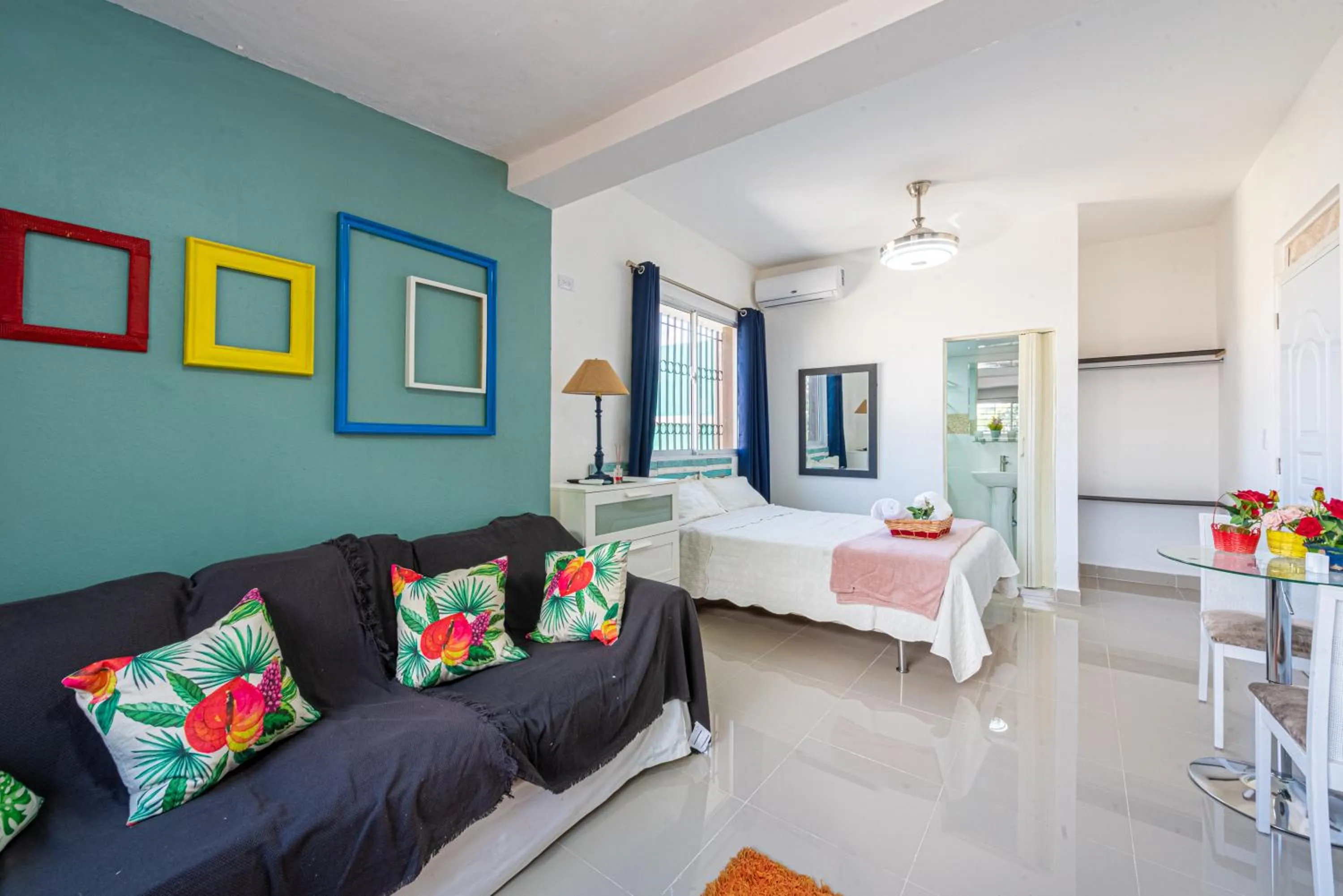 Bed in Bamboo Hoouse