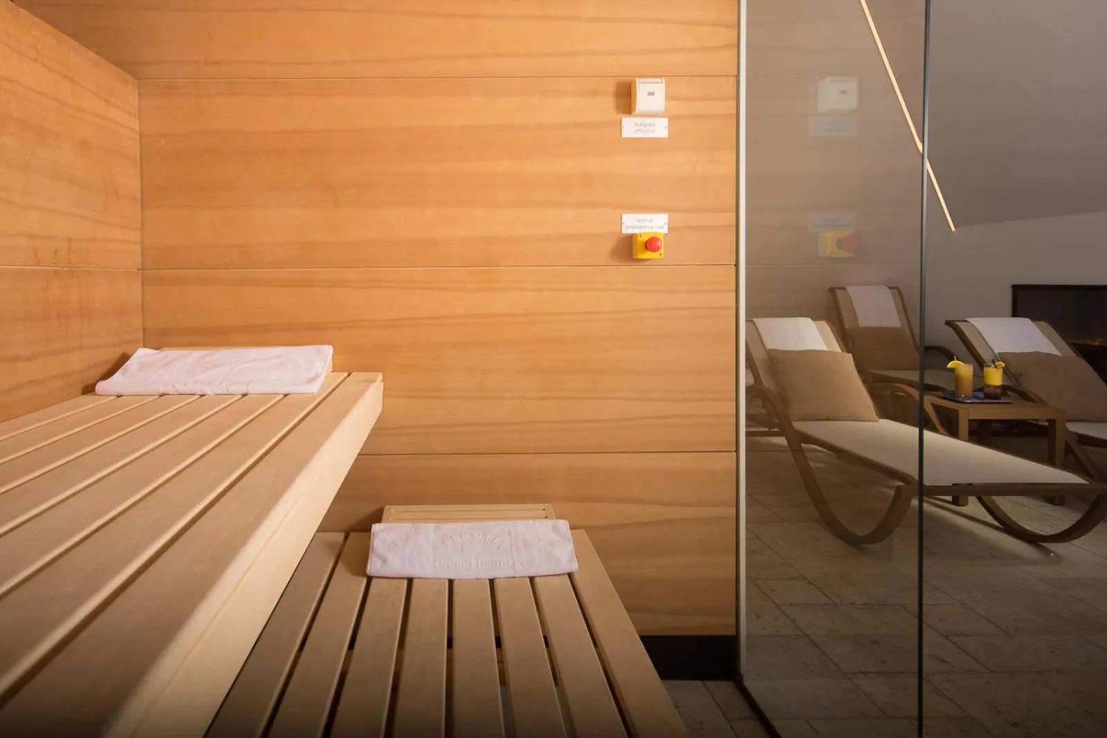 Sauna, Bed in Seehotel Grüner Baum