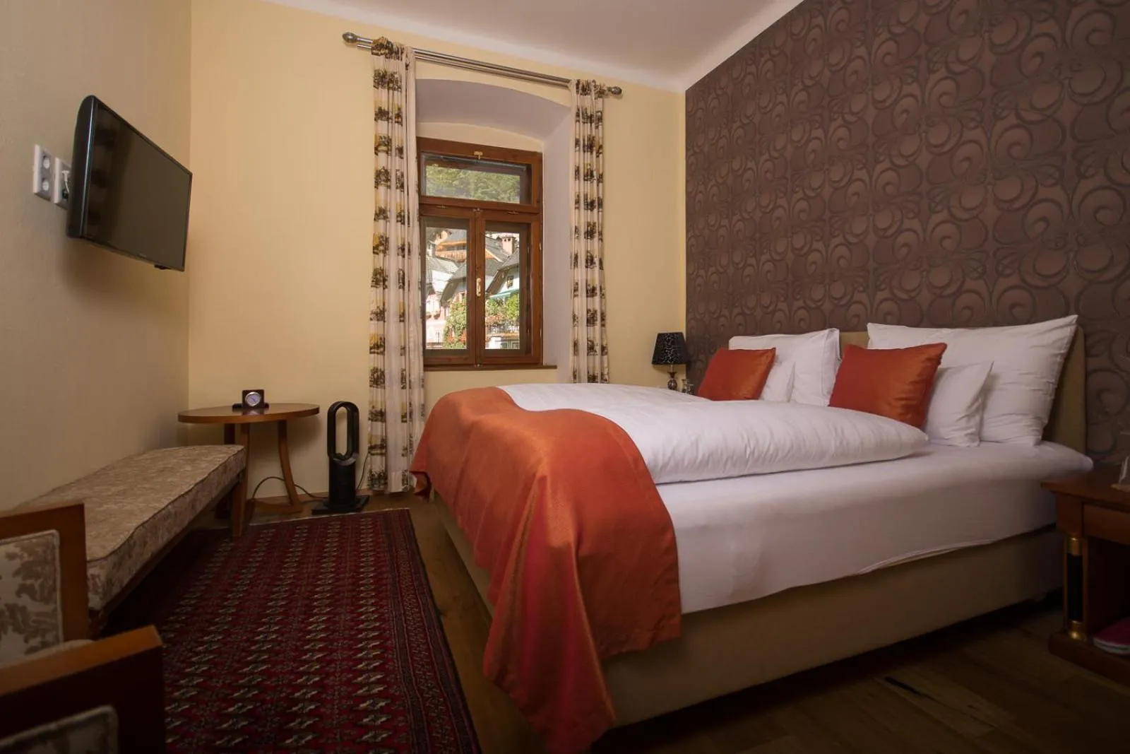 Bedroom, Bed in Seehotel Grüner Baum