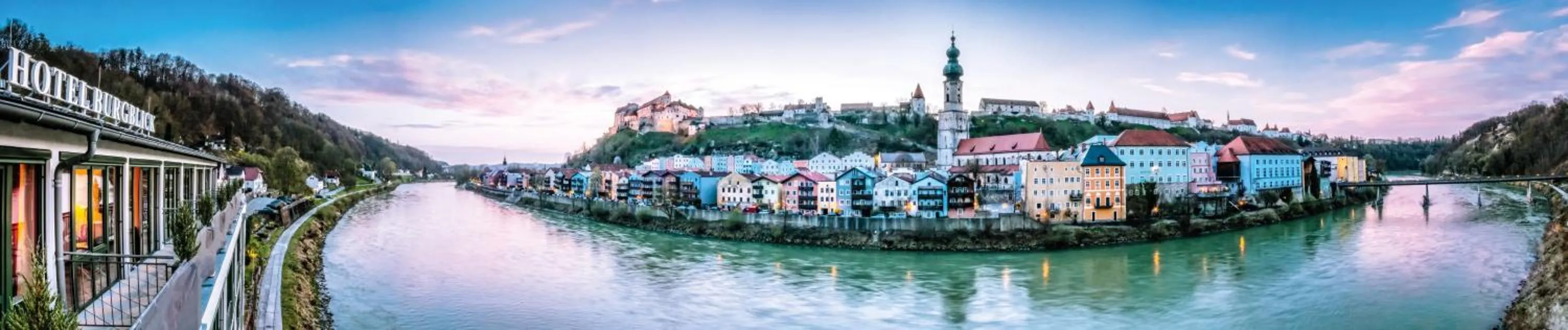 Day in Hotel Burgblick, bei Burghausen