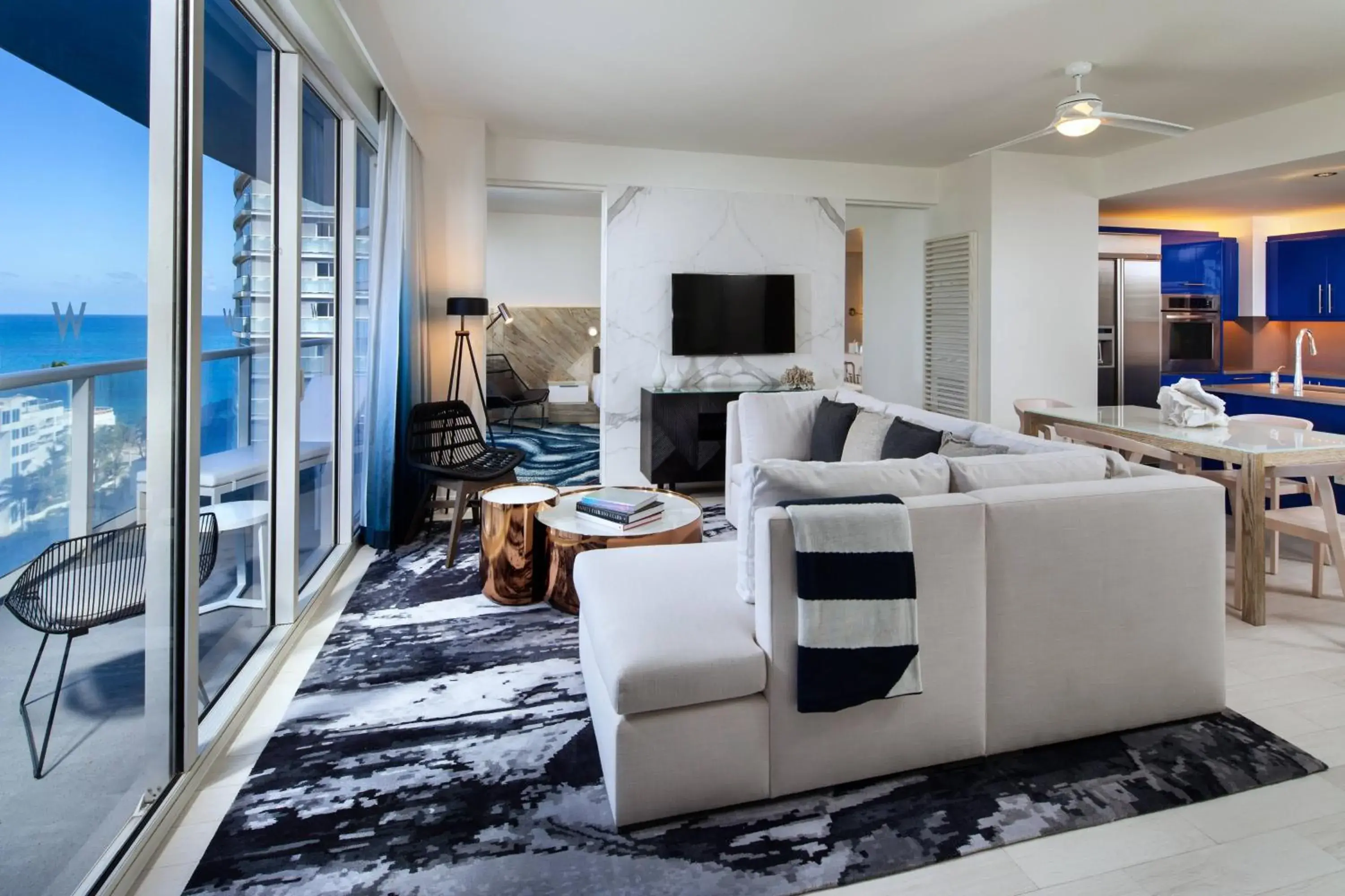 Deluxe, 2 Bedroom Residential Suite, Bedroom 1: 1 King, Bedroom 2: 1 King, Sofa bed, Intracoastal View in W Fort Lauderdale Deluxe, 2 Bedroom Residential Suite, Bedroom 1: 1 King, Bedroom 2: 1 King, Sofa bed, Intracoastal View in W Fort Lauderdale