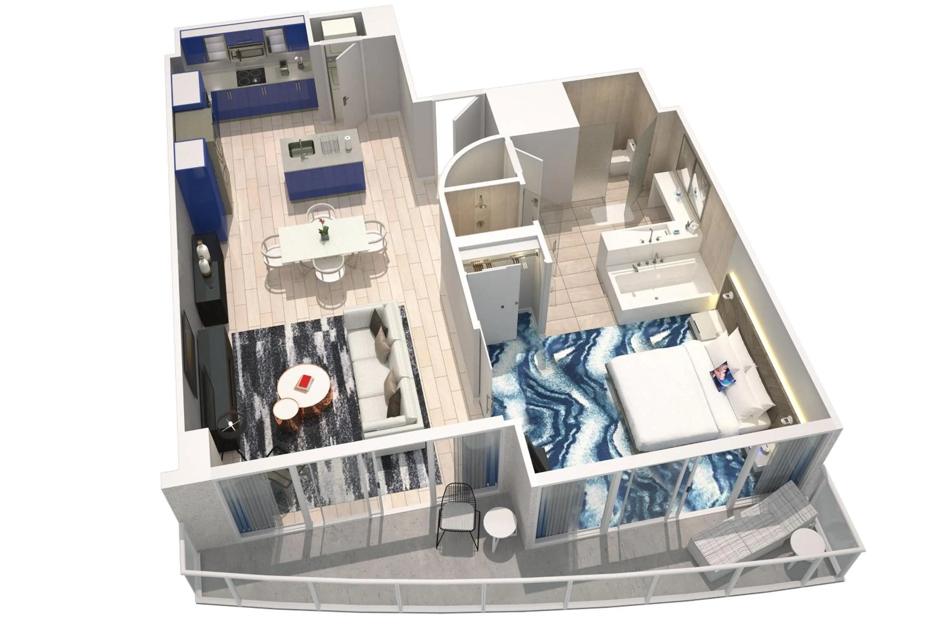 Bedroom in W Fort Lauderdale