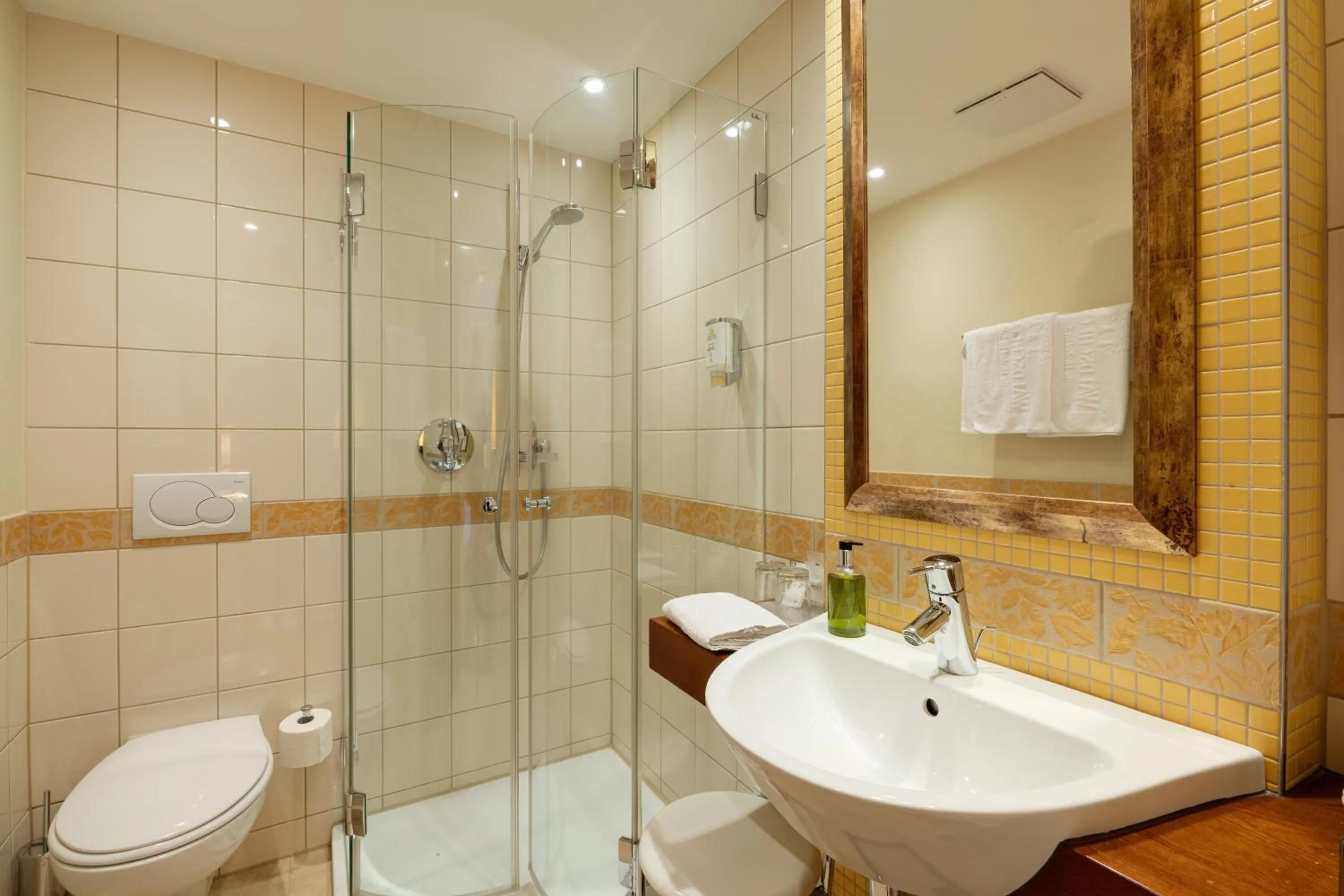 Bathroom in Romantik Hotel Waldschlösschen