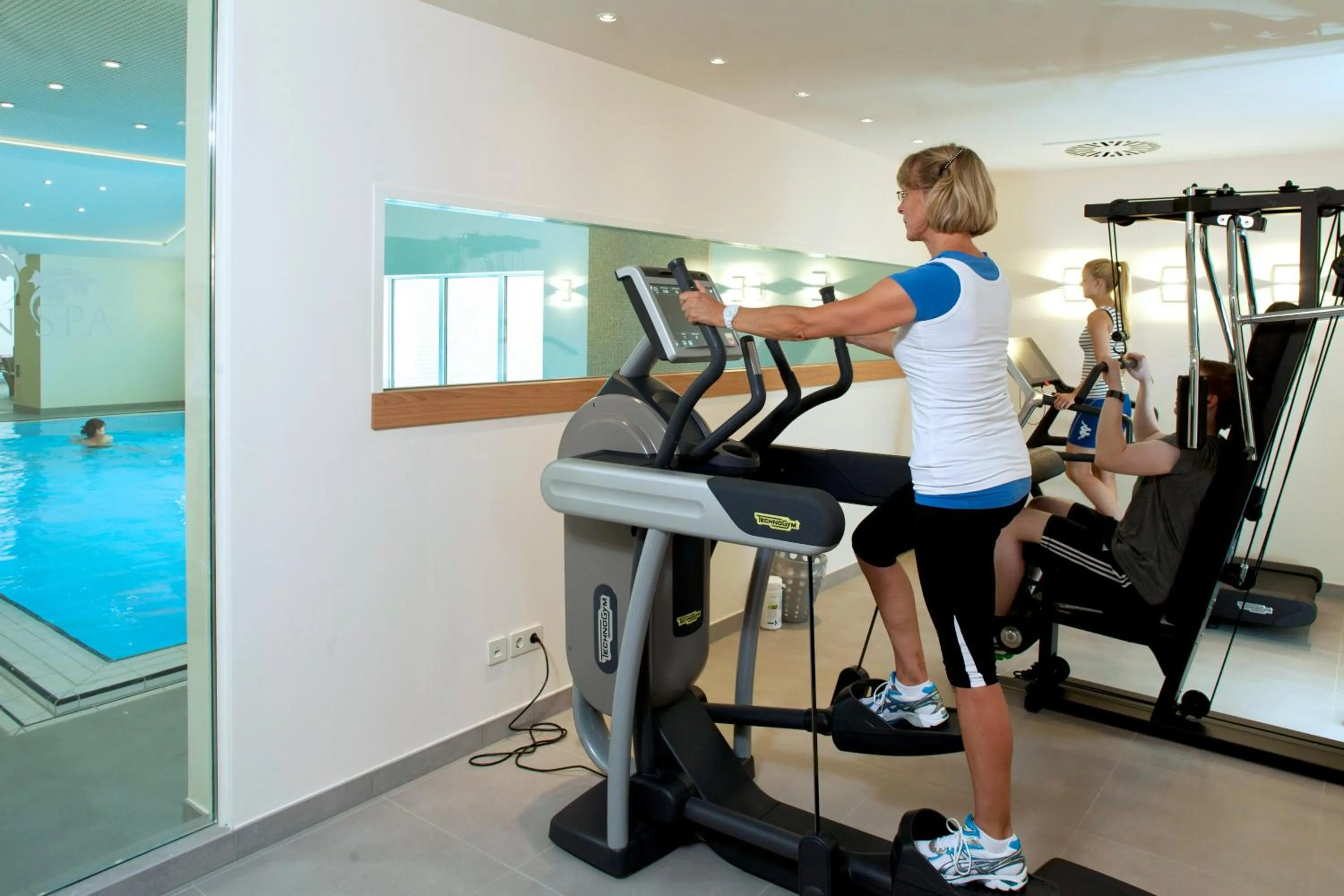 Fitness centre/facilities in Romantik Hotel Waldschlösschen