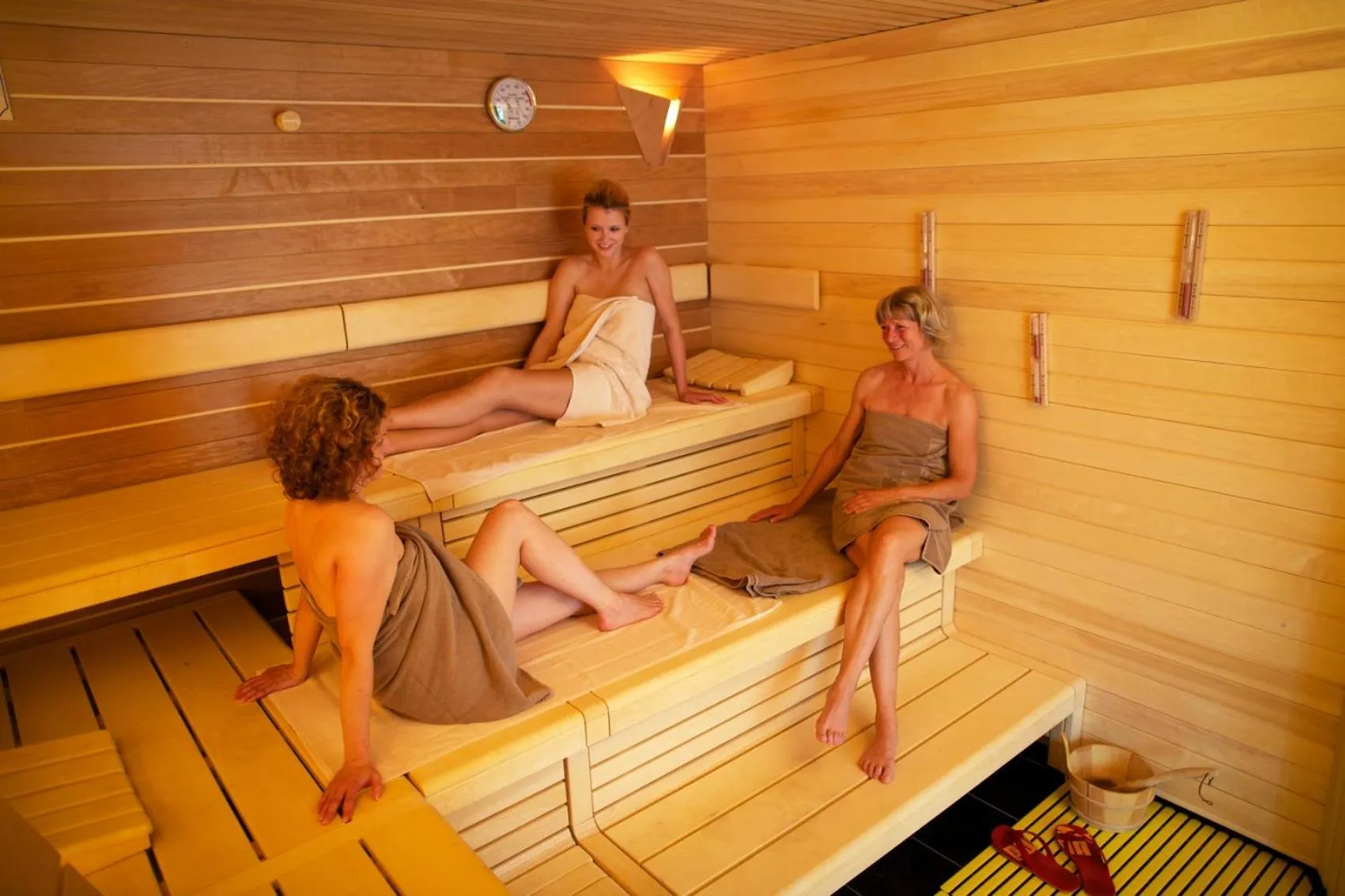 Sauna in Romantik Hotel Waldschlösschen