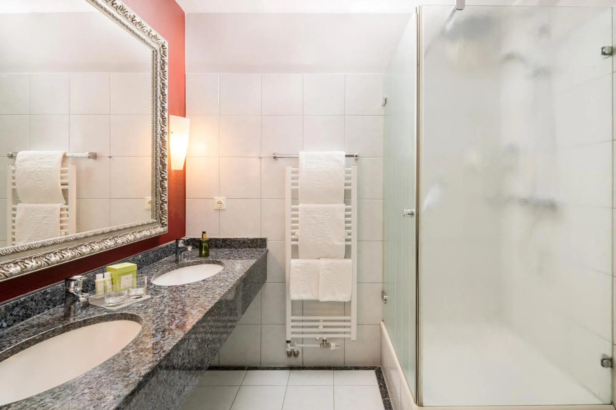 Bathroom in Romantik Hotel Waldschlösschen