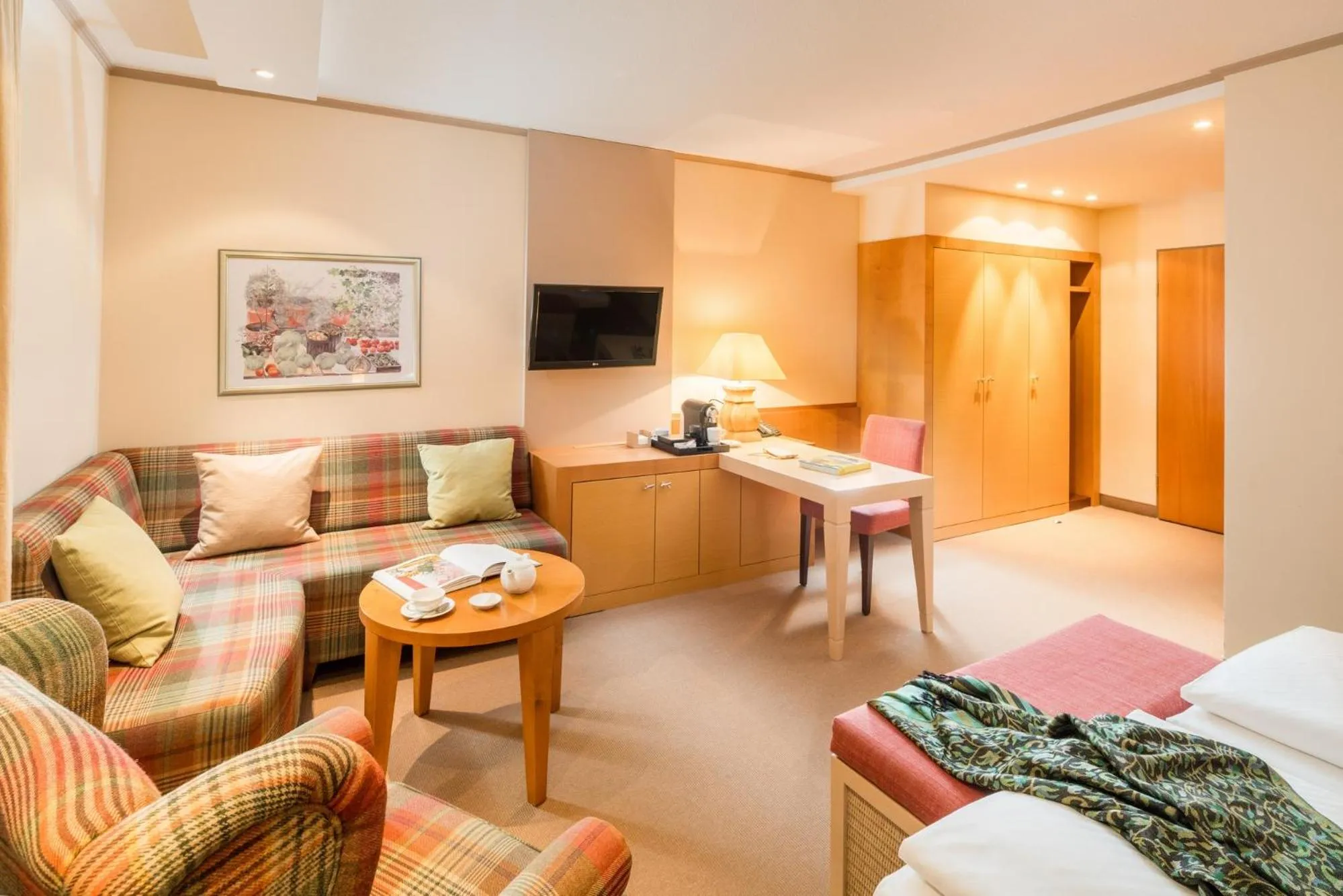 Photo of the whole room, Bed in Romantik Hotel Waldschlösschen