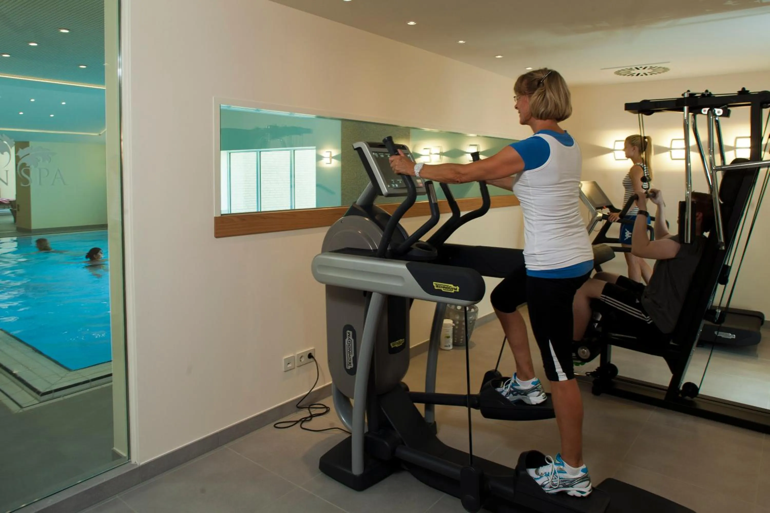 Fitness centre/facilities in Romantik Hotel Waldschlösschen