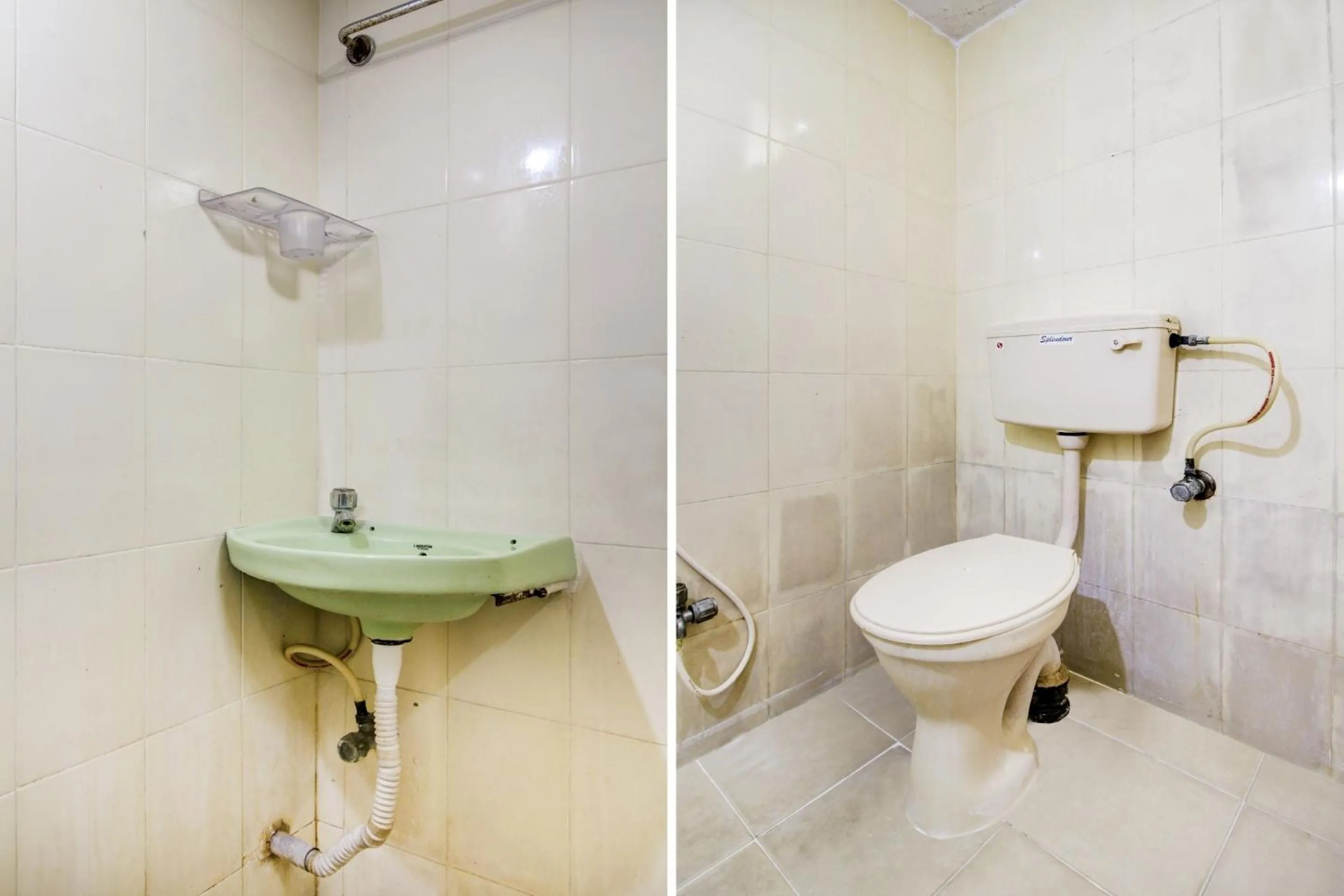 Bathroom in Hotel O HAPPY RESIDENCY