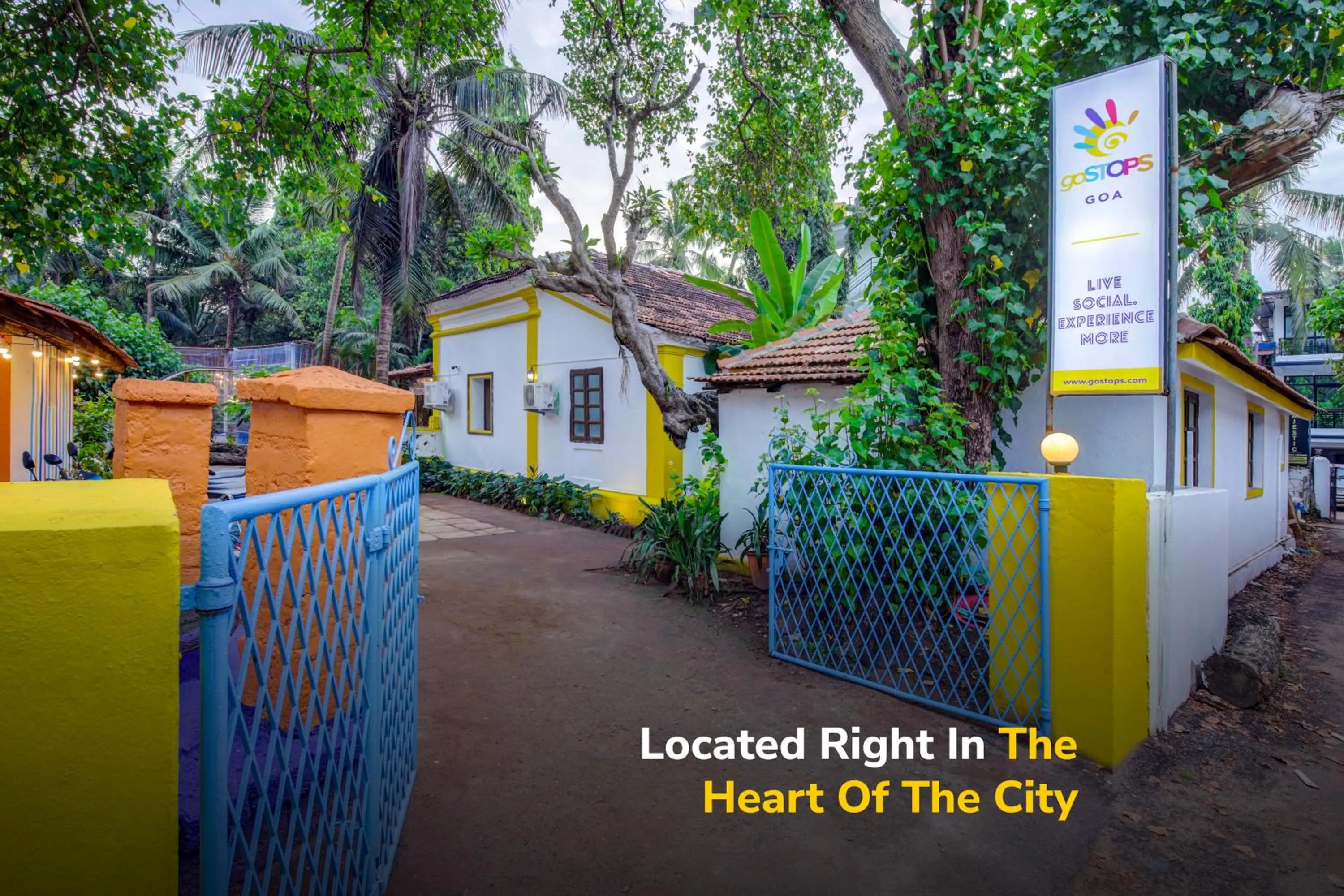 Property building in goSTOPS Lite Goa, Calangute