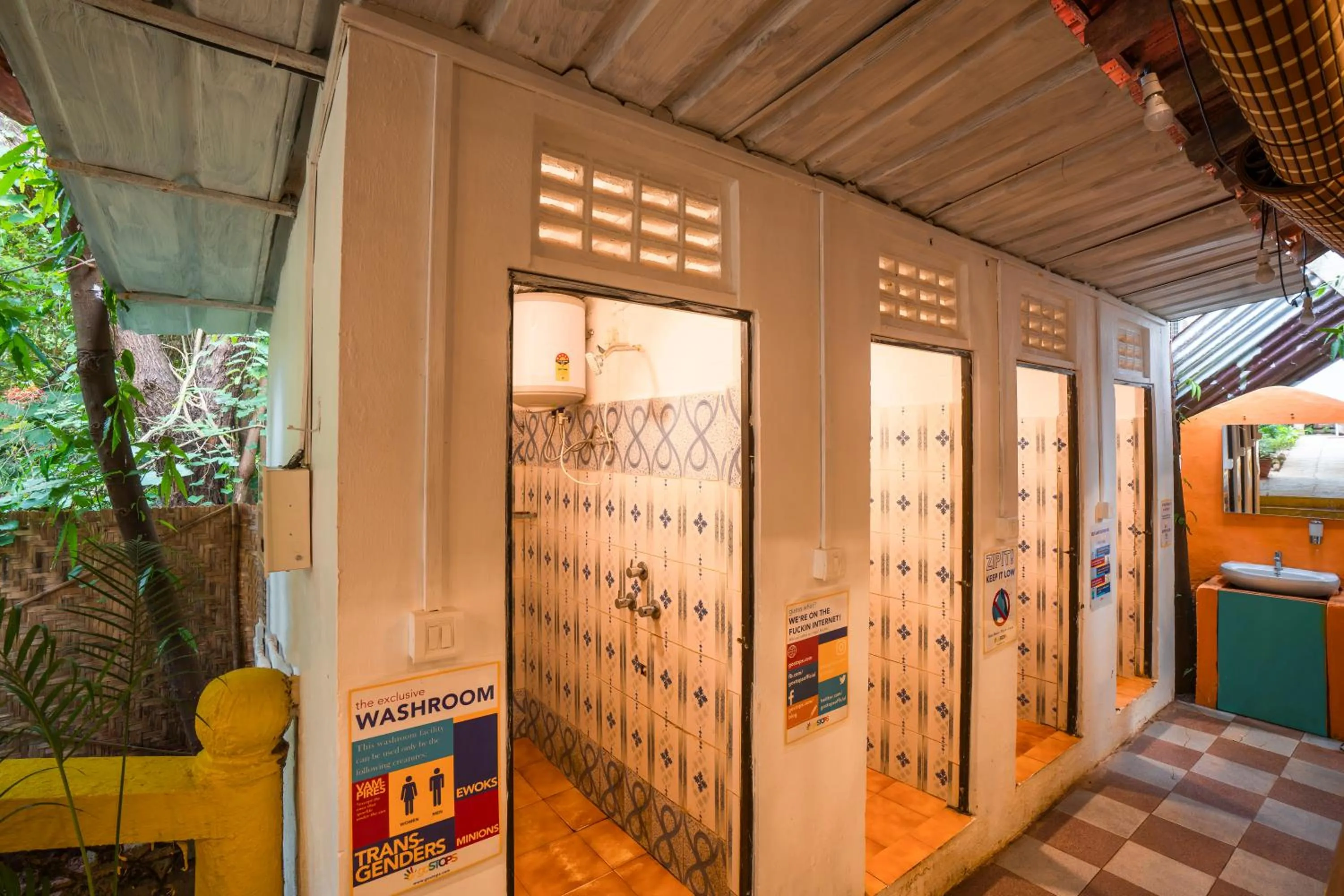 Bathroom in goSTOPS Lite Goa, Calangute