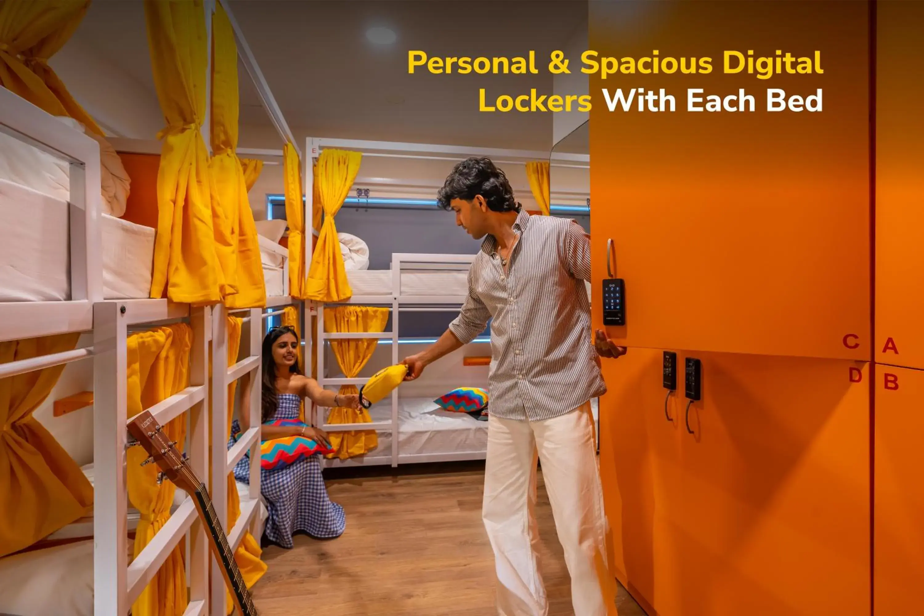 bunk bed in goSTOPS Lite Goa, Calangute bunk bed in goSTOPS Lite Goa, Calangute