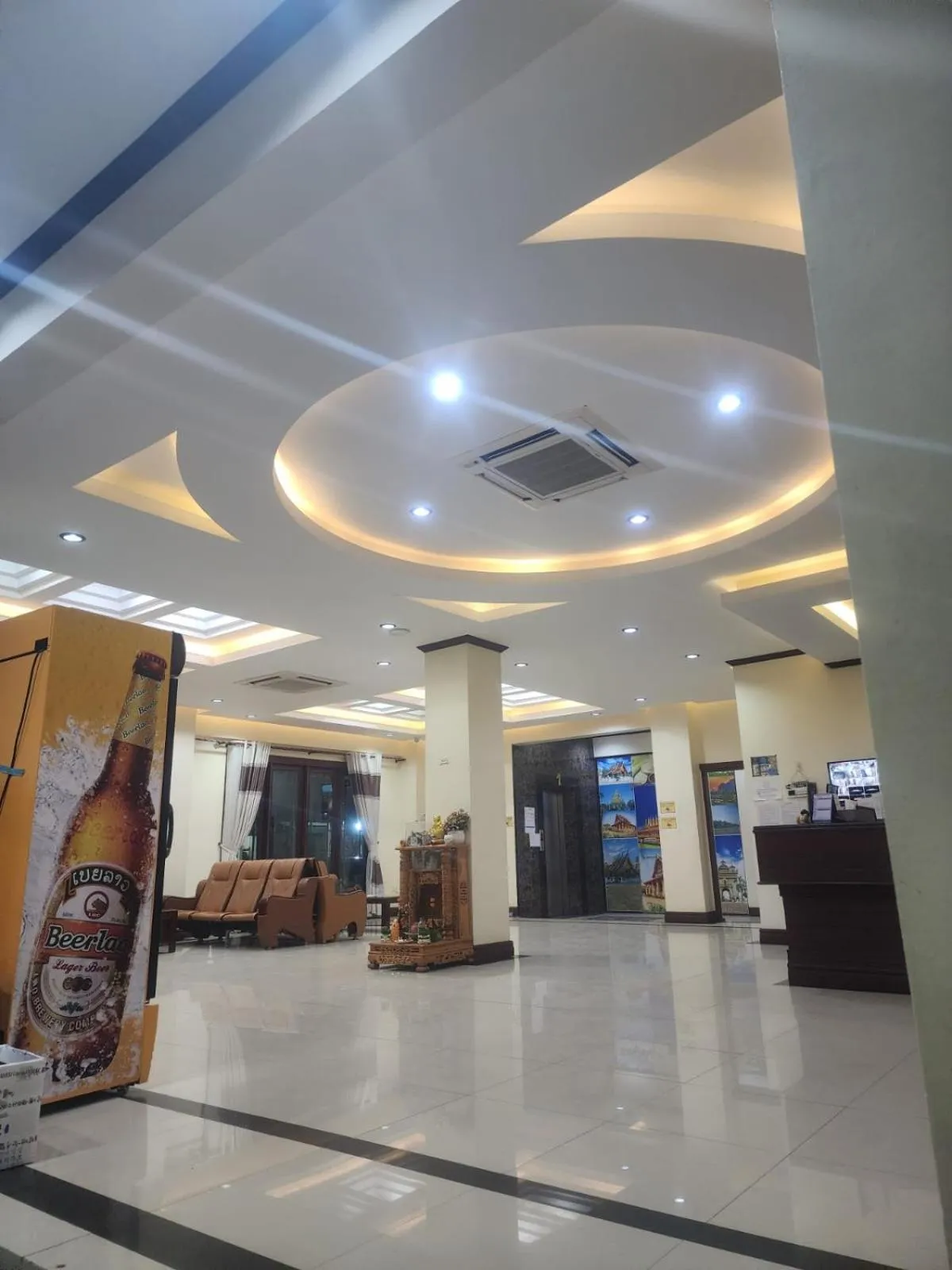 Living room in Vientiane Luxury Hotel