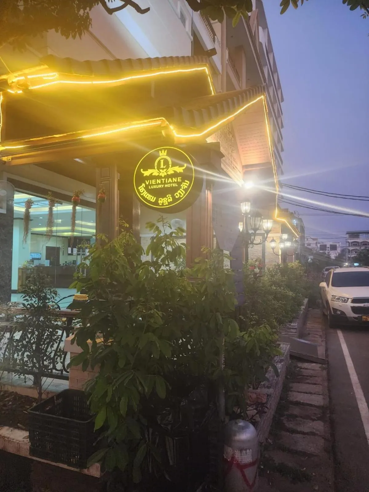 Property building in Vientiane Luxury Hotel