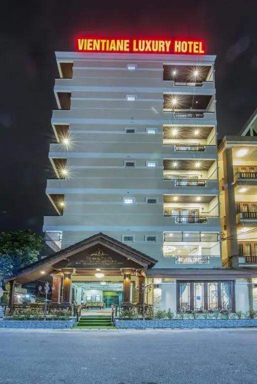 Property building in Vientiane Luxury Hotel Property building in Vientiane Luxury Hotel