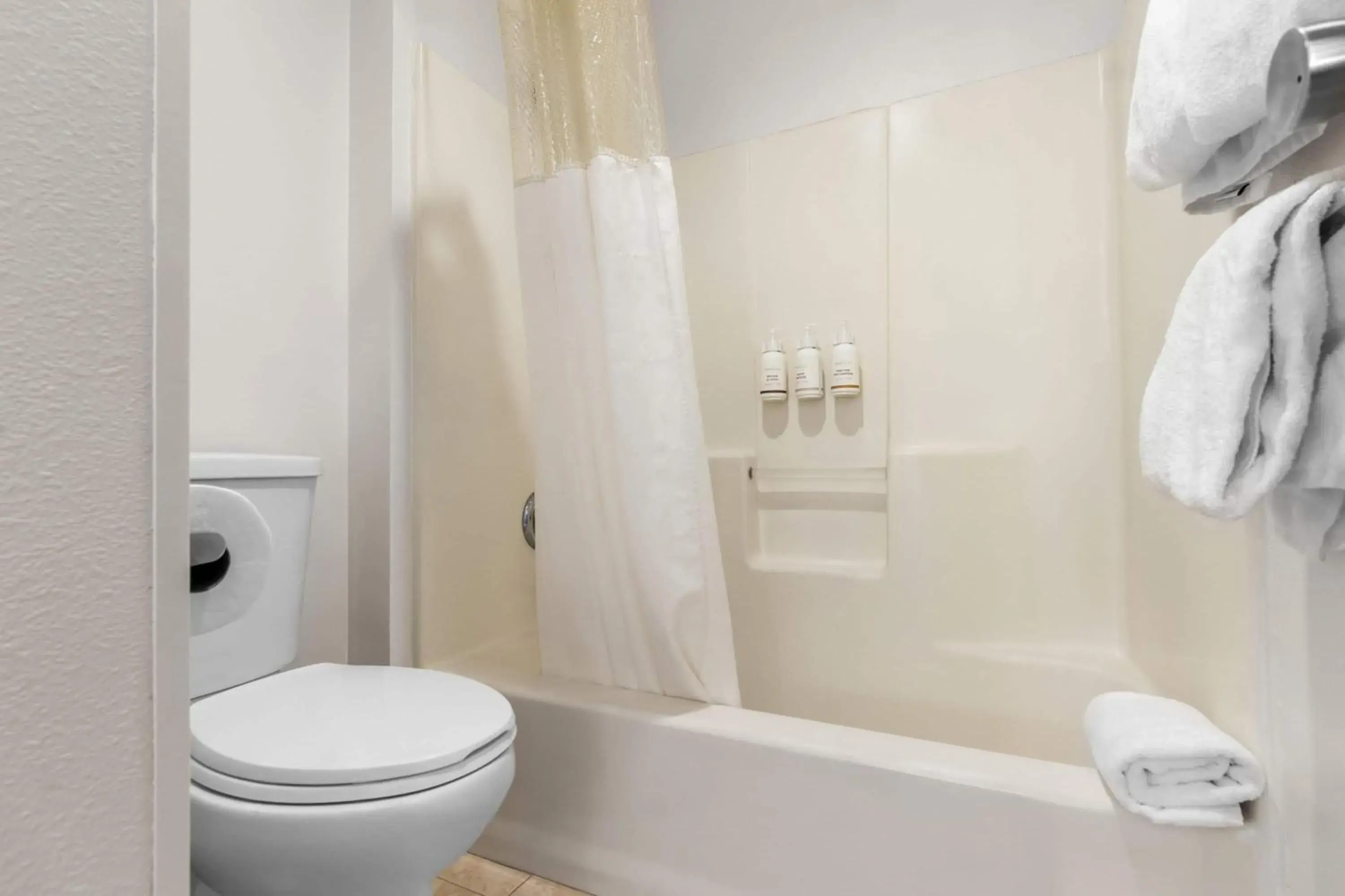 Bathroom in Baymont by Wyndham Arlington At Six Flags Dr Bathroom in Baymont by Wyndham Arlington At Six Flags Dr