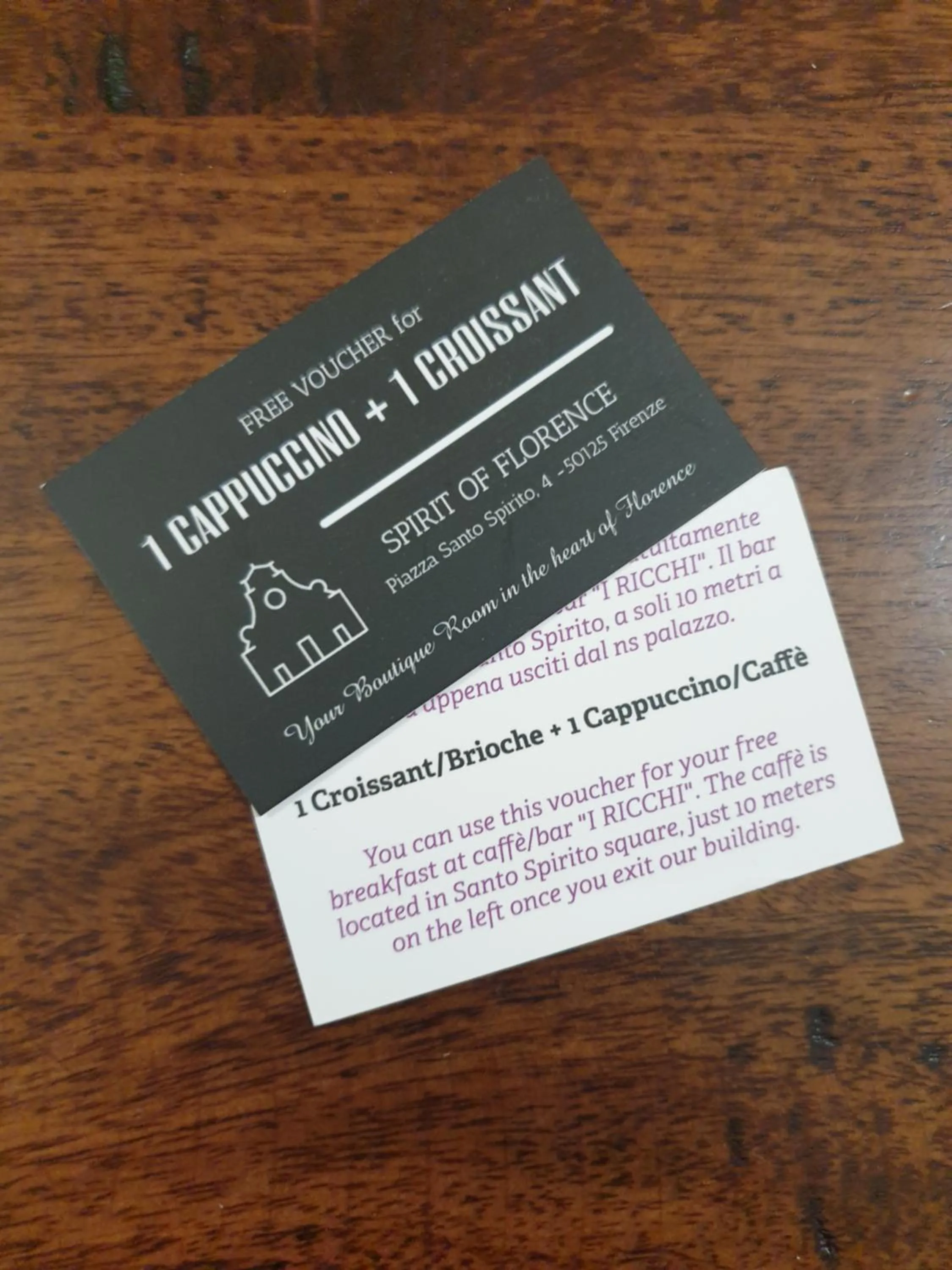 Italian breakfast in SPIRIT OF FLORENCE Boutique Rooms