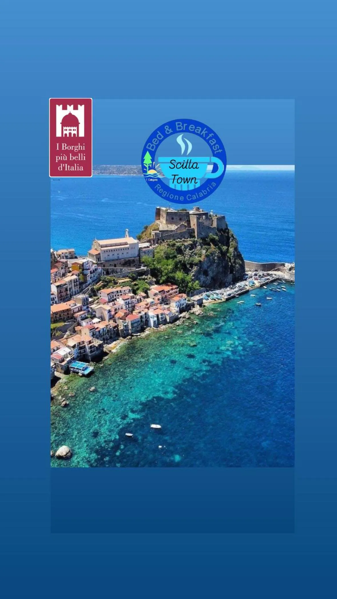 Natural landscape in B&B Scilla Town