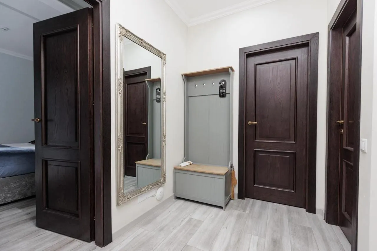 Bed in Premier City Apart Hotel Chisinau