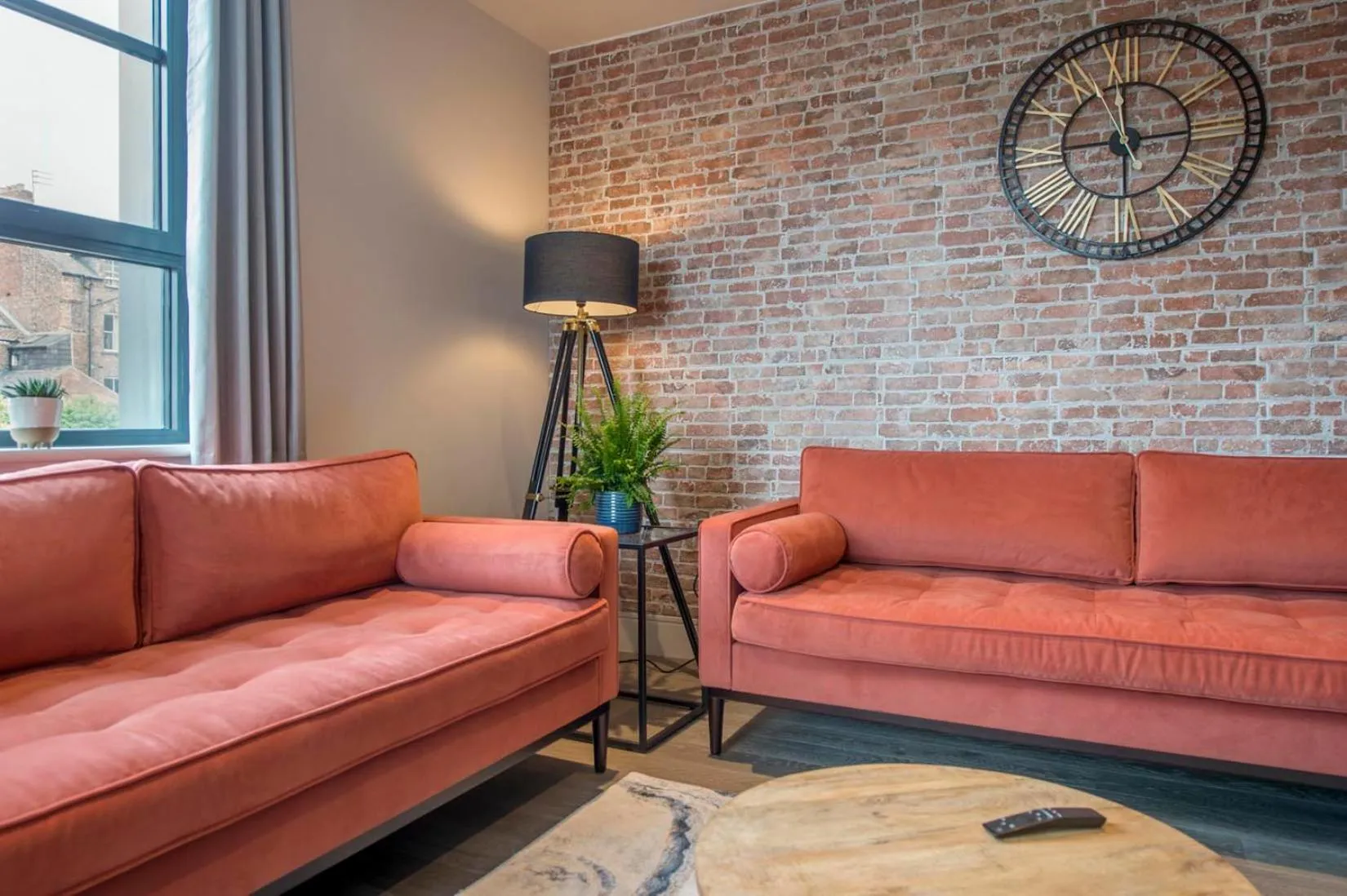 Living room in The Quadrant - The Botanical Suite