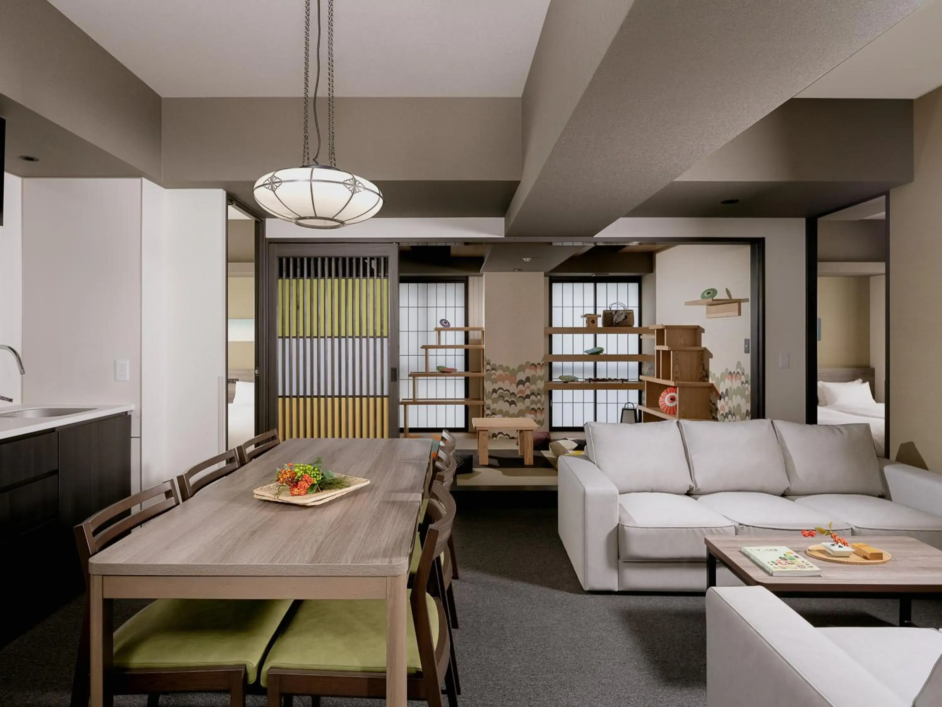 Photo of the whole room in MIMARU SUITES Kyoto Central Photo of the whole room in MIMARU SUITES Kyoto Central