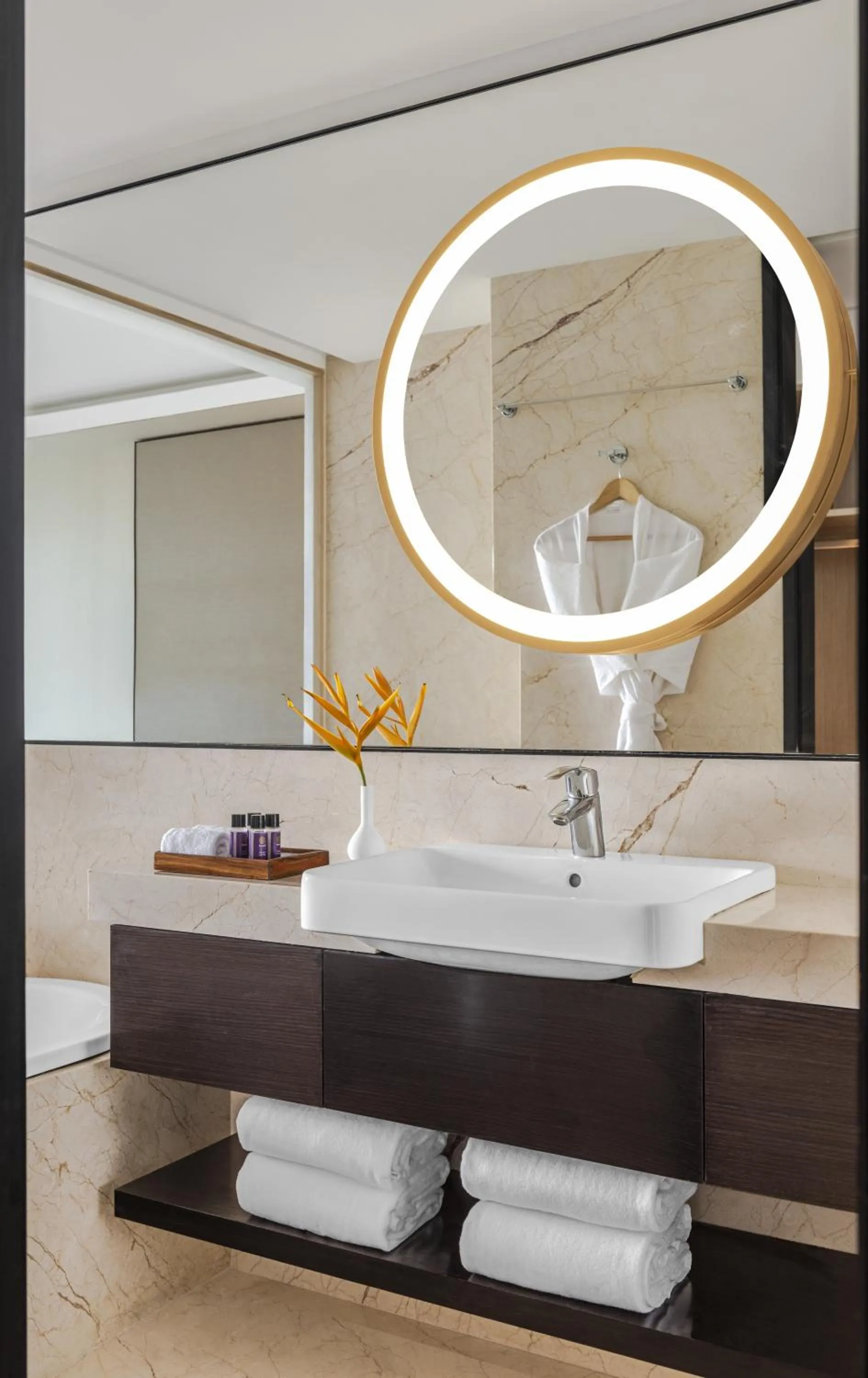 Bathroom in Vivanta Goa, Miramar