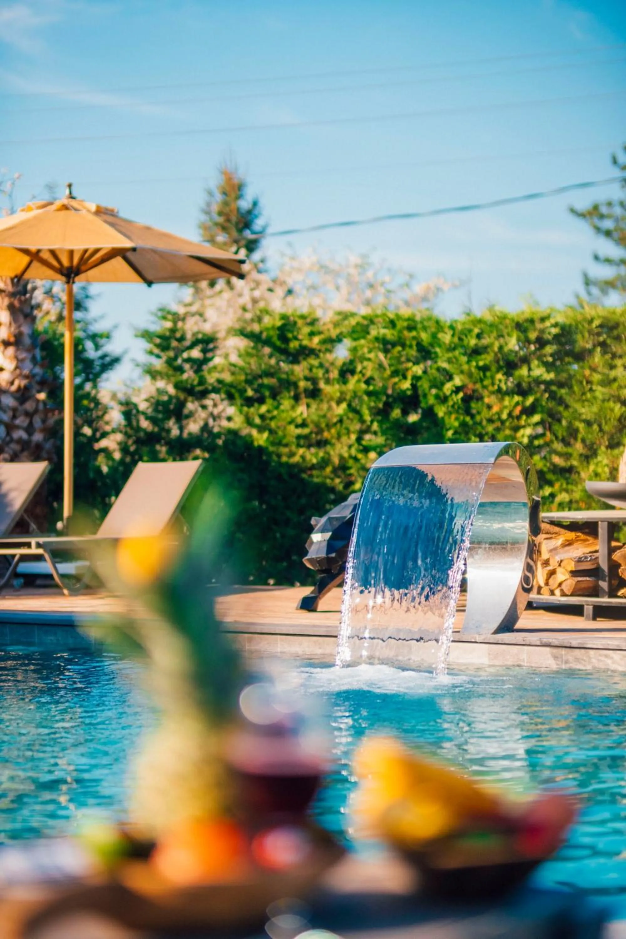 Swimming pool in Babil Bungalow Boutique Hotel