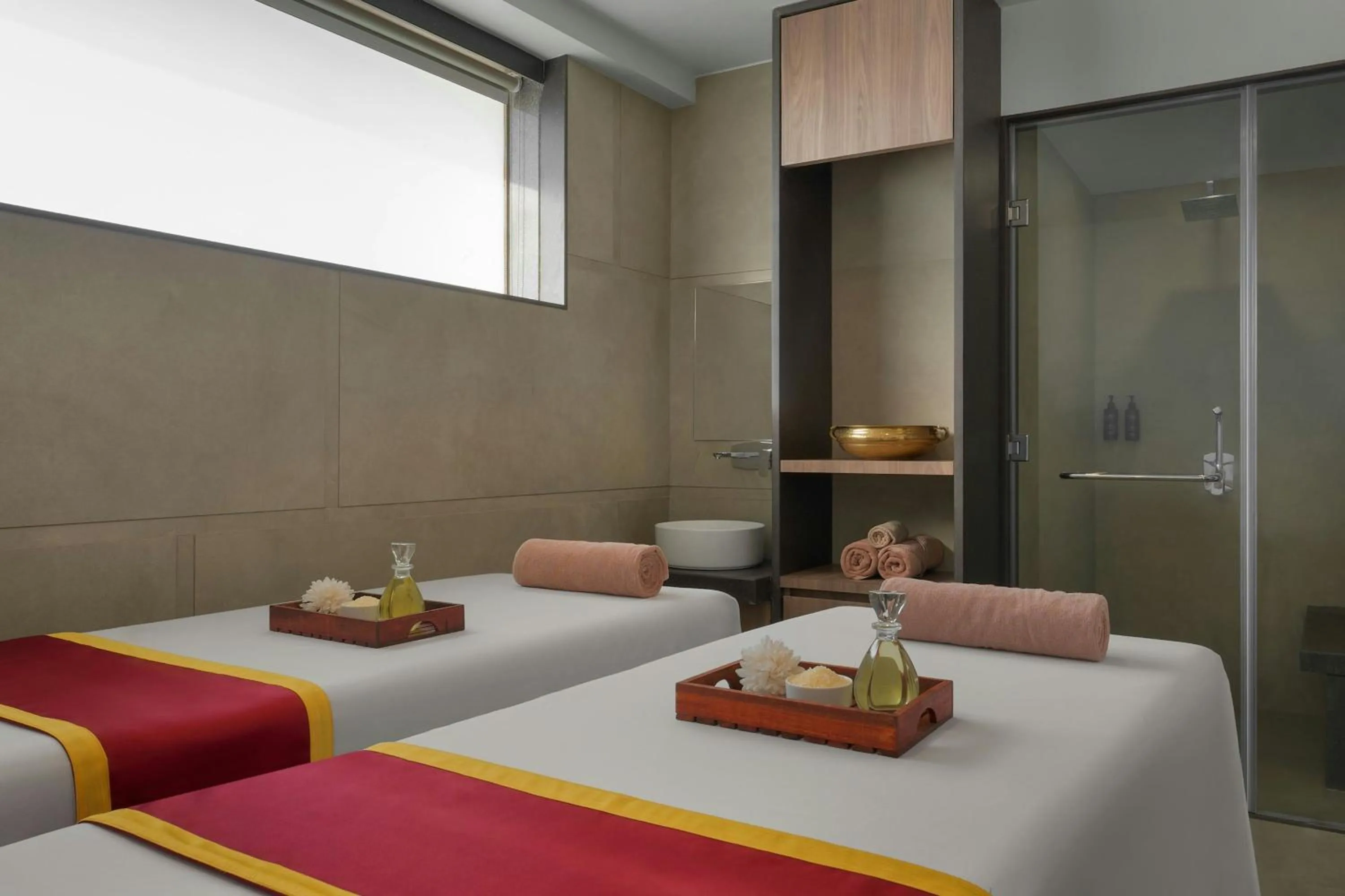 Spa and wellness centre/facilities, Bed in Rakabi The Fern Igatpuri, Series By Marriott