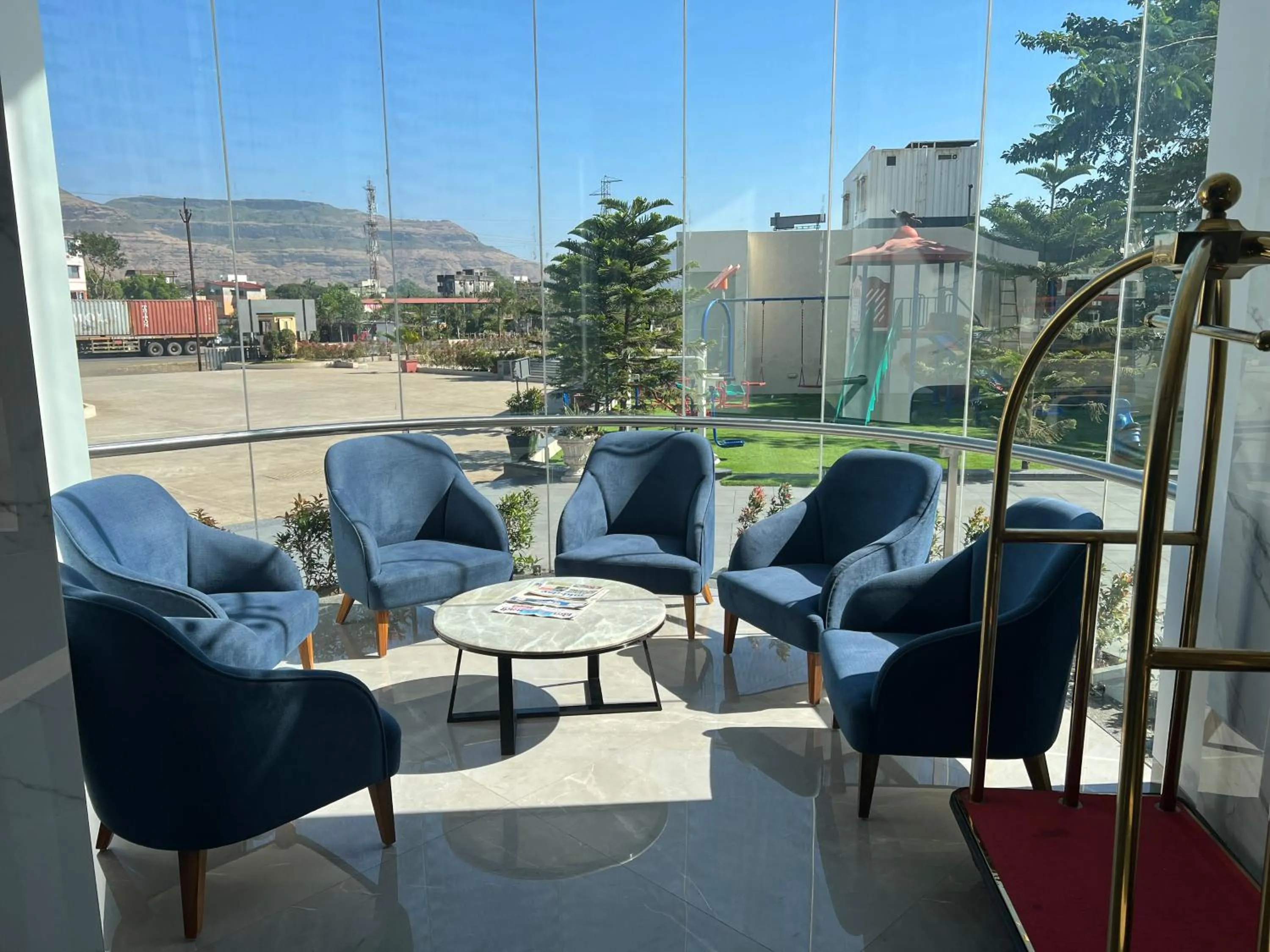 Lobby or reception in Rakabi The Fern, Igatpuri