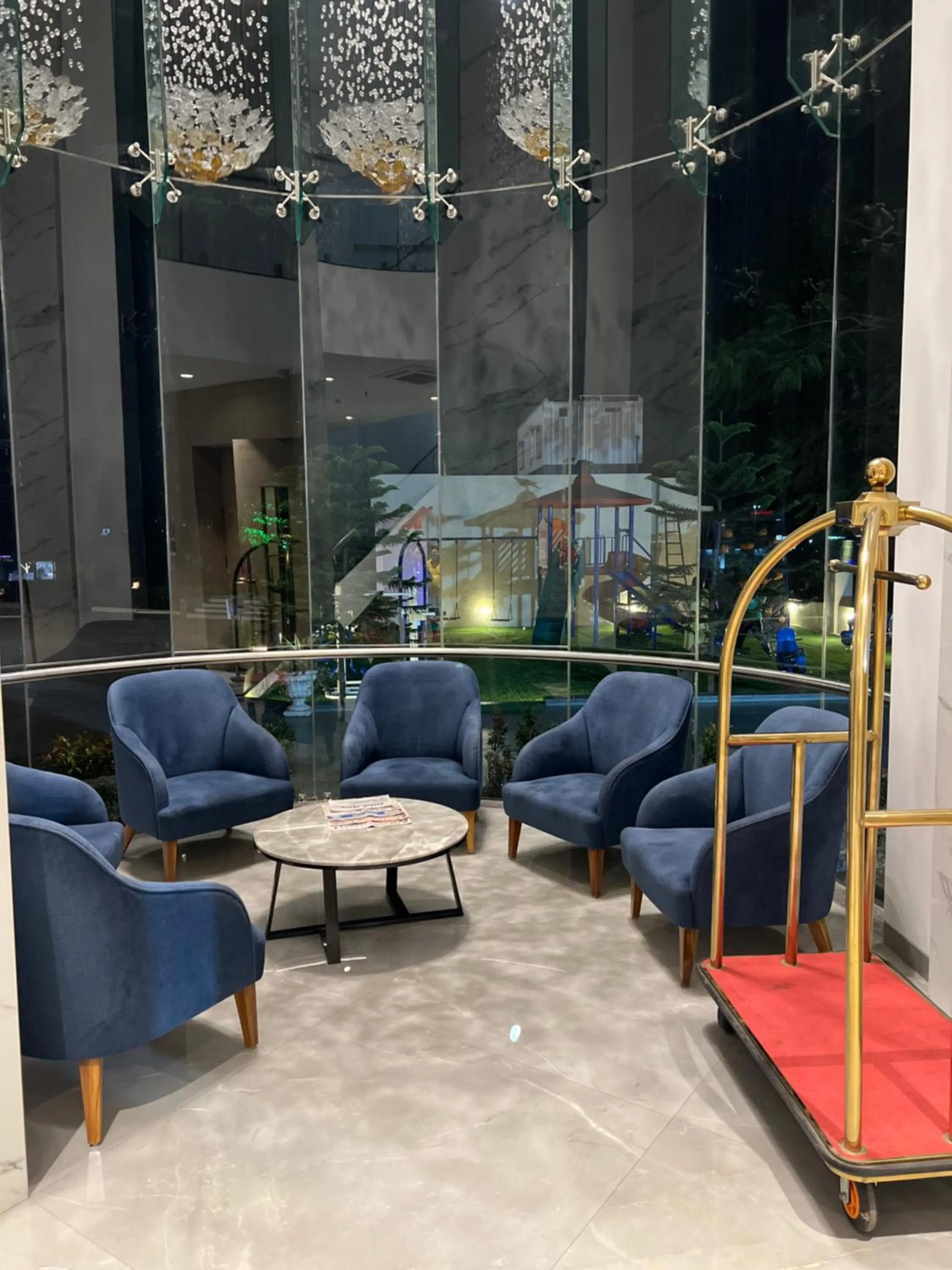 Lobby or reception in Rakabi The Fern, Igatpuri