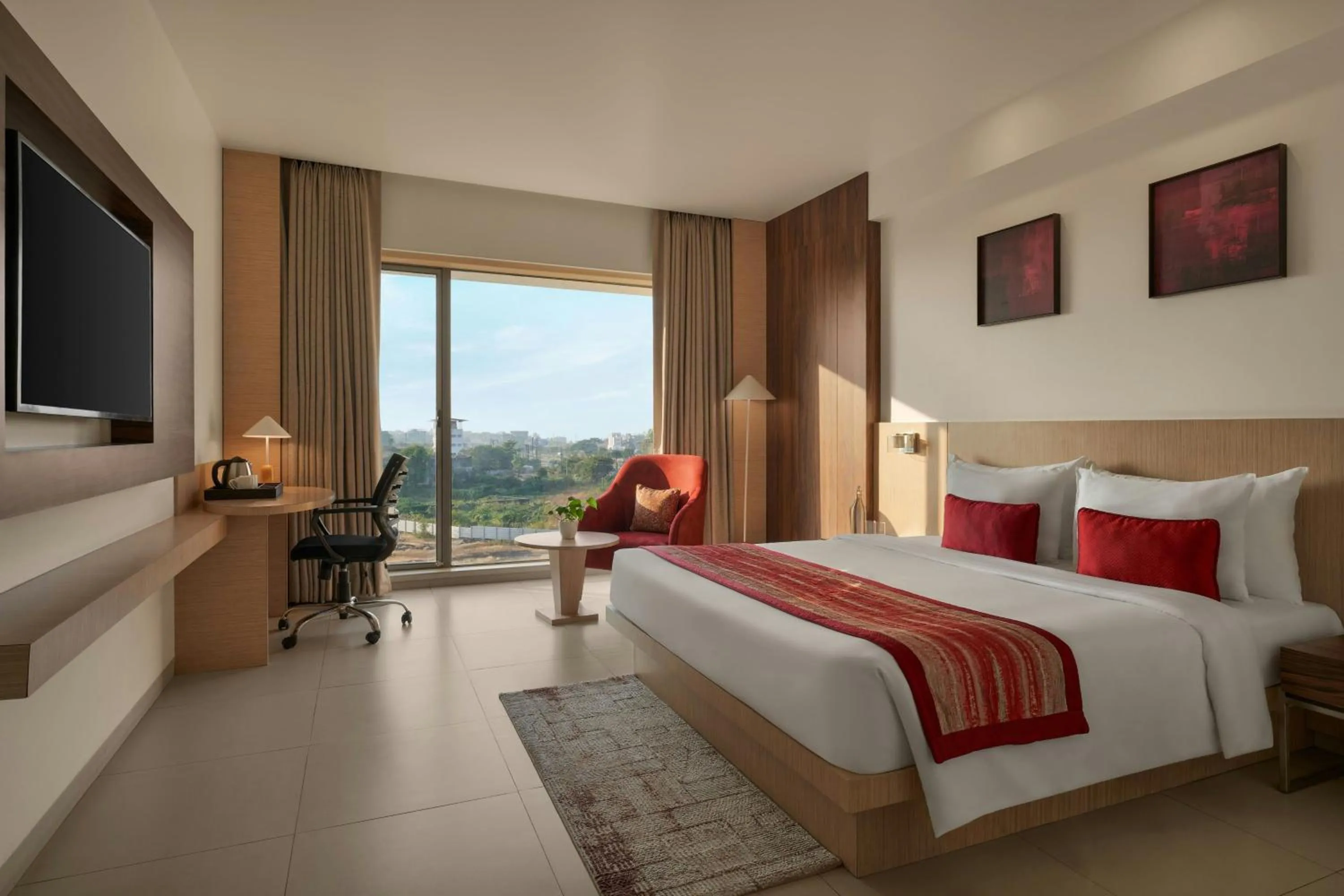 Photo of the whole room, Bed in Rakabi The Fern Igatpuri, Series By Marriott