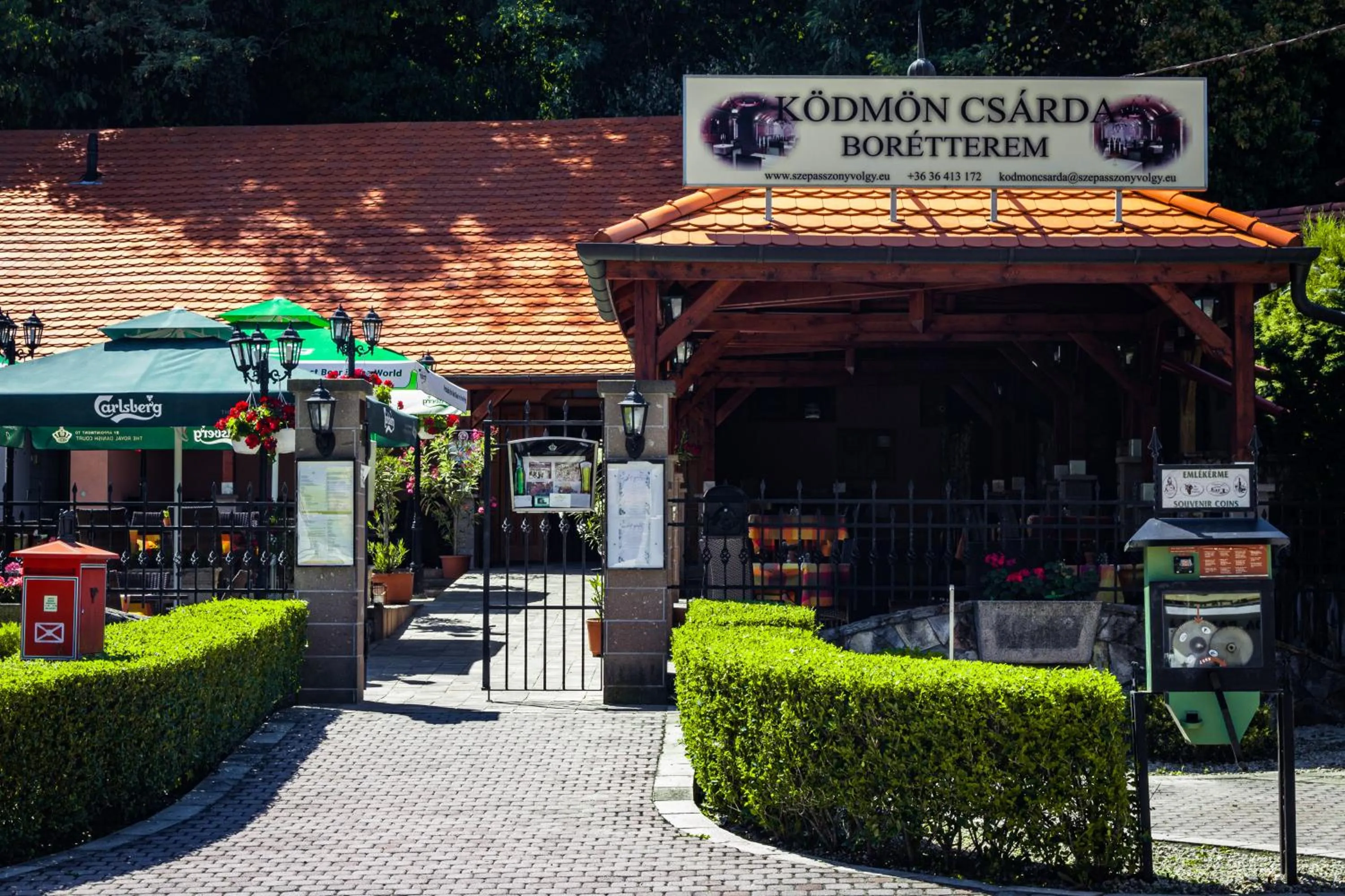 Restaurant/places to eat in Hotel Ködmön