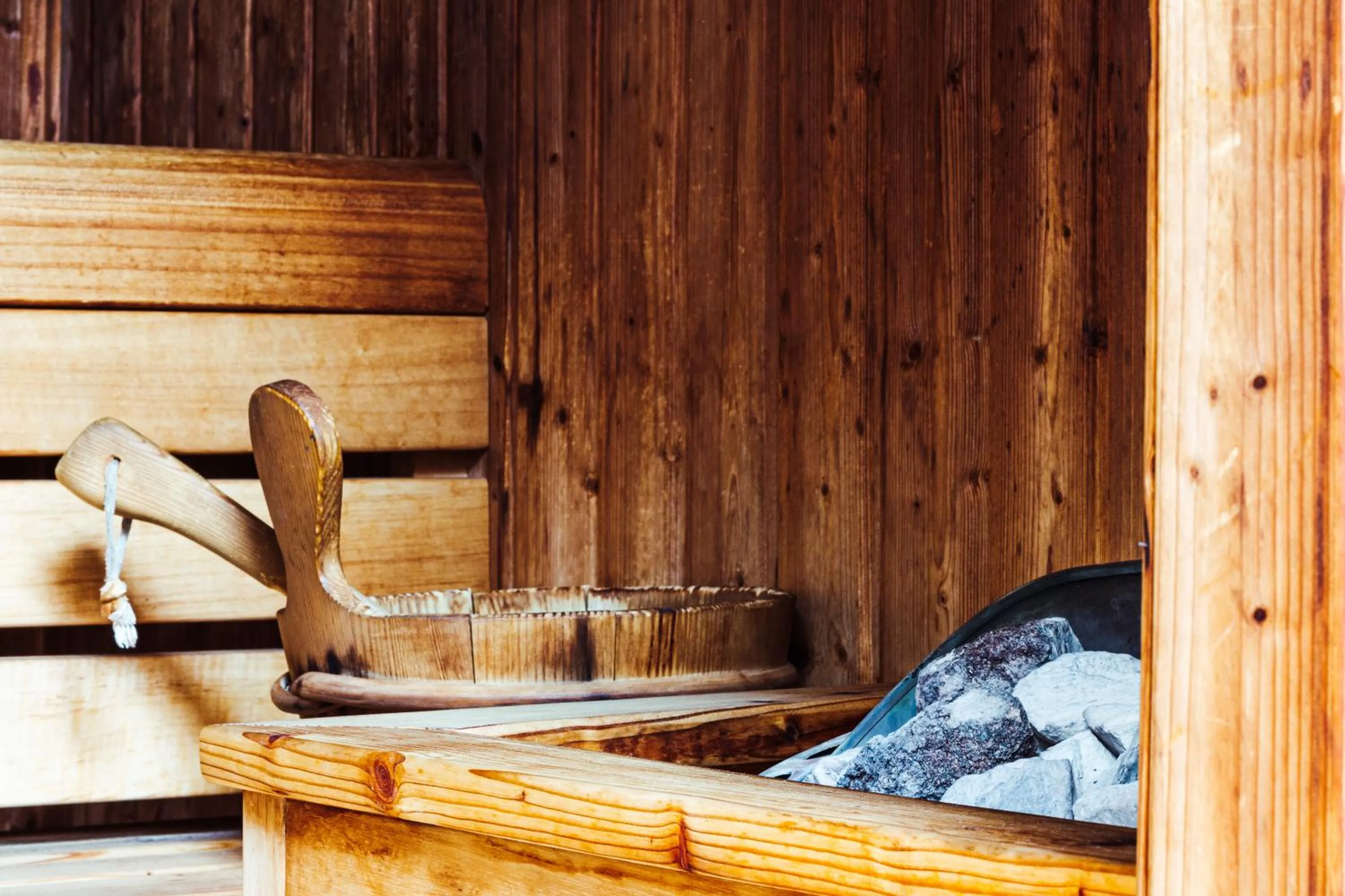 Sauna in Hotel Ködmön
