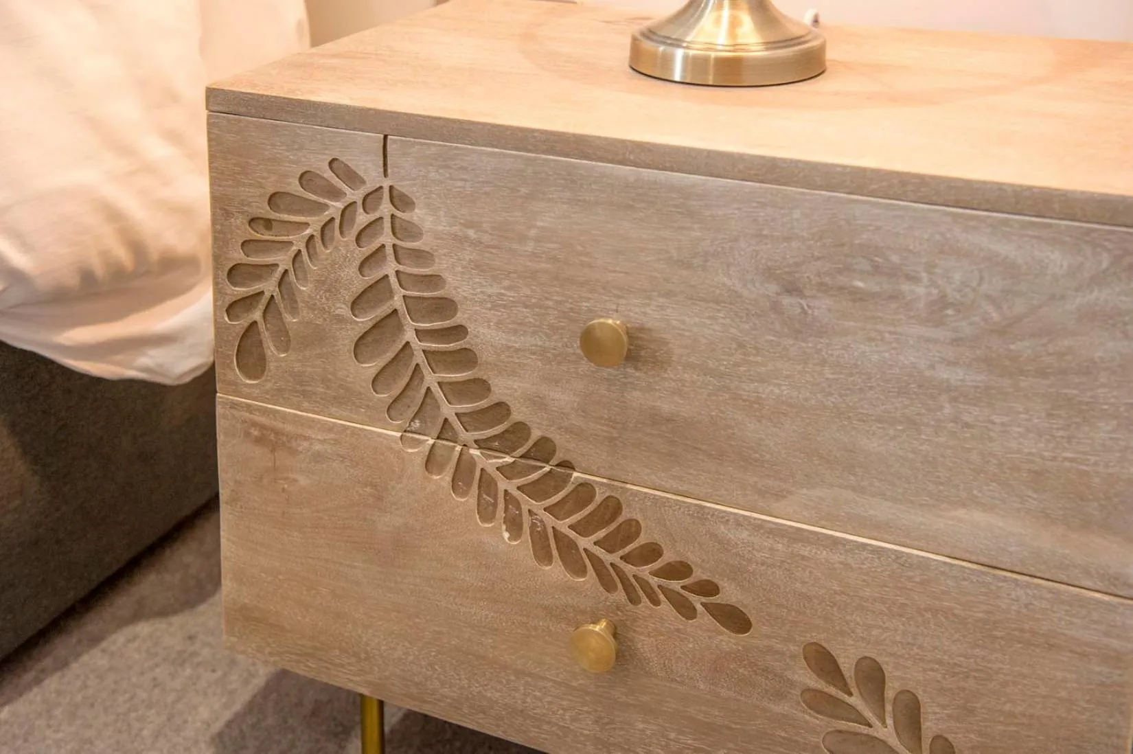 Bedroom in The Quadrant - The Palm Suite