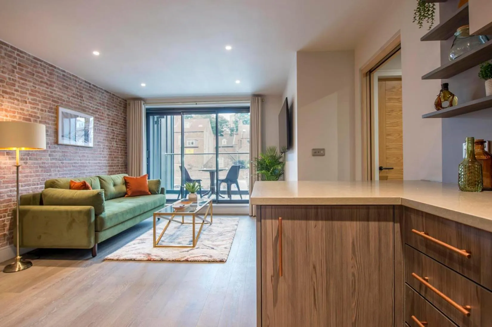 Kitchen or kitchenette in The Quadrant - The Palm Suite