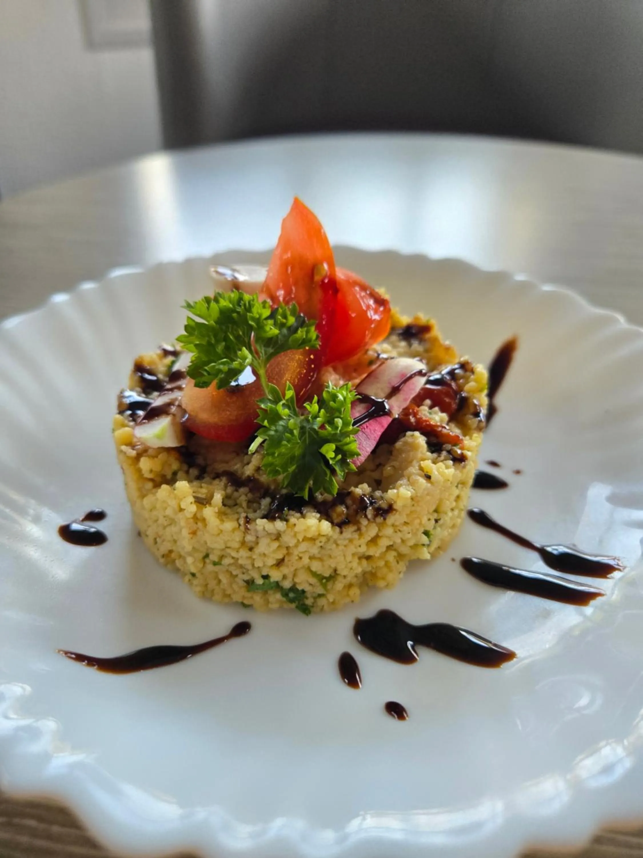 Food in Hôtel Inn Design Resto Novo Sablé