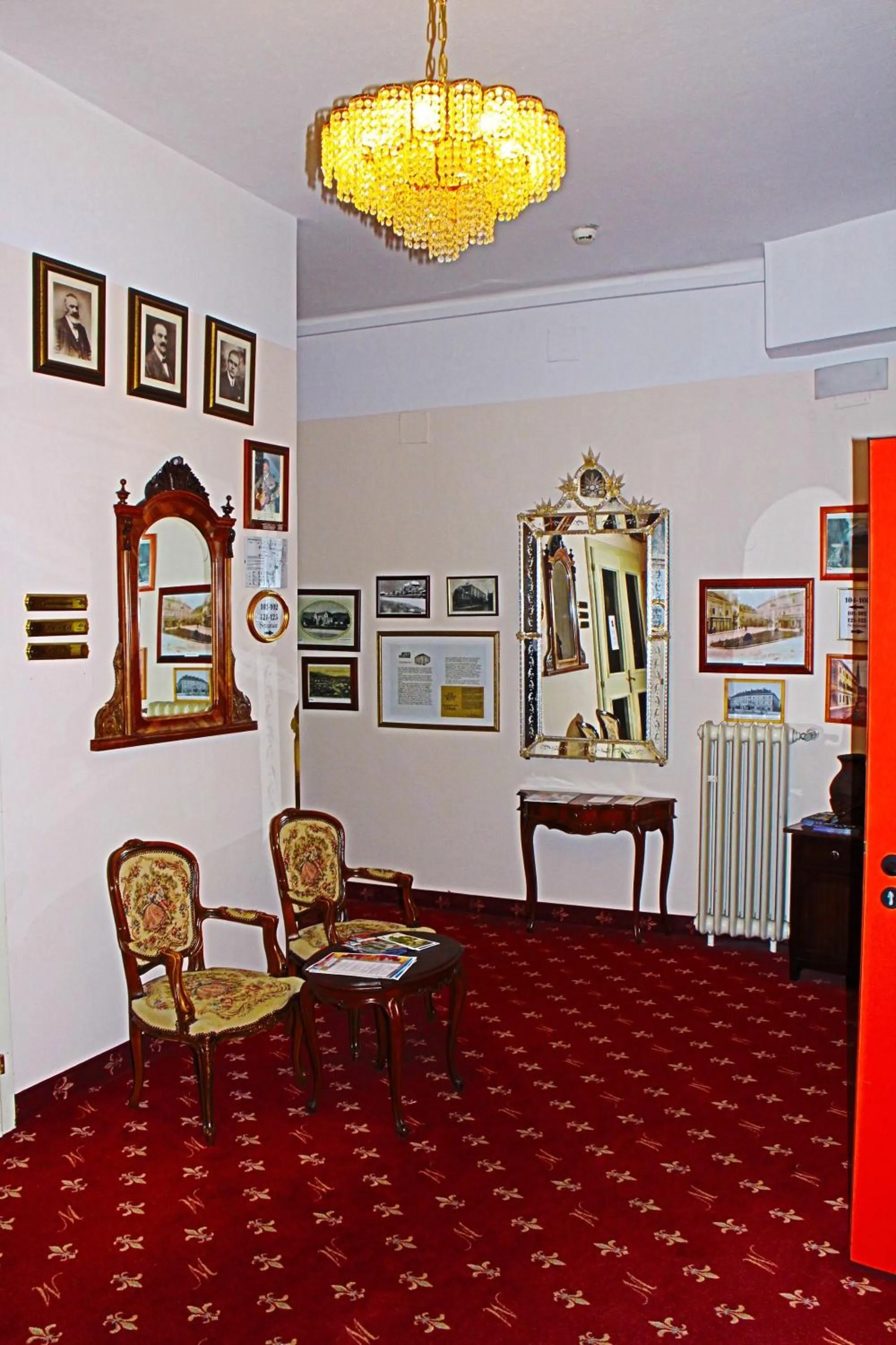 Seating area in Altstadt Hotel Mosser