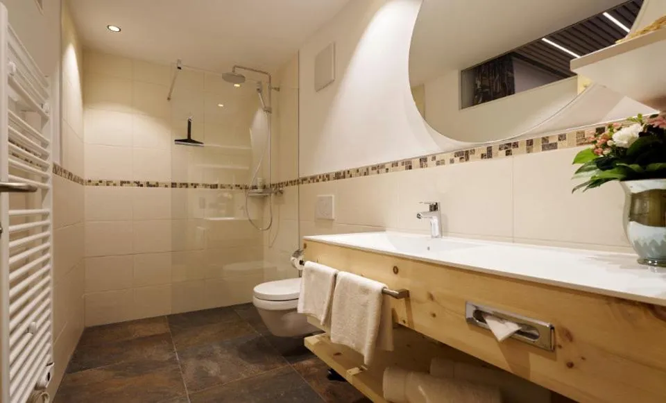 Bathroom in Hotel Venetblick