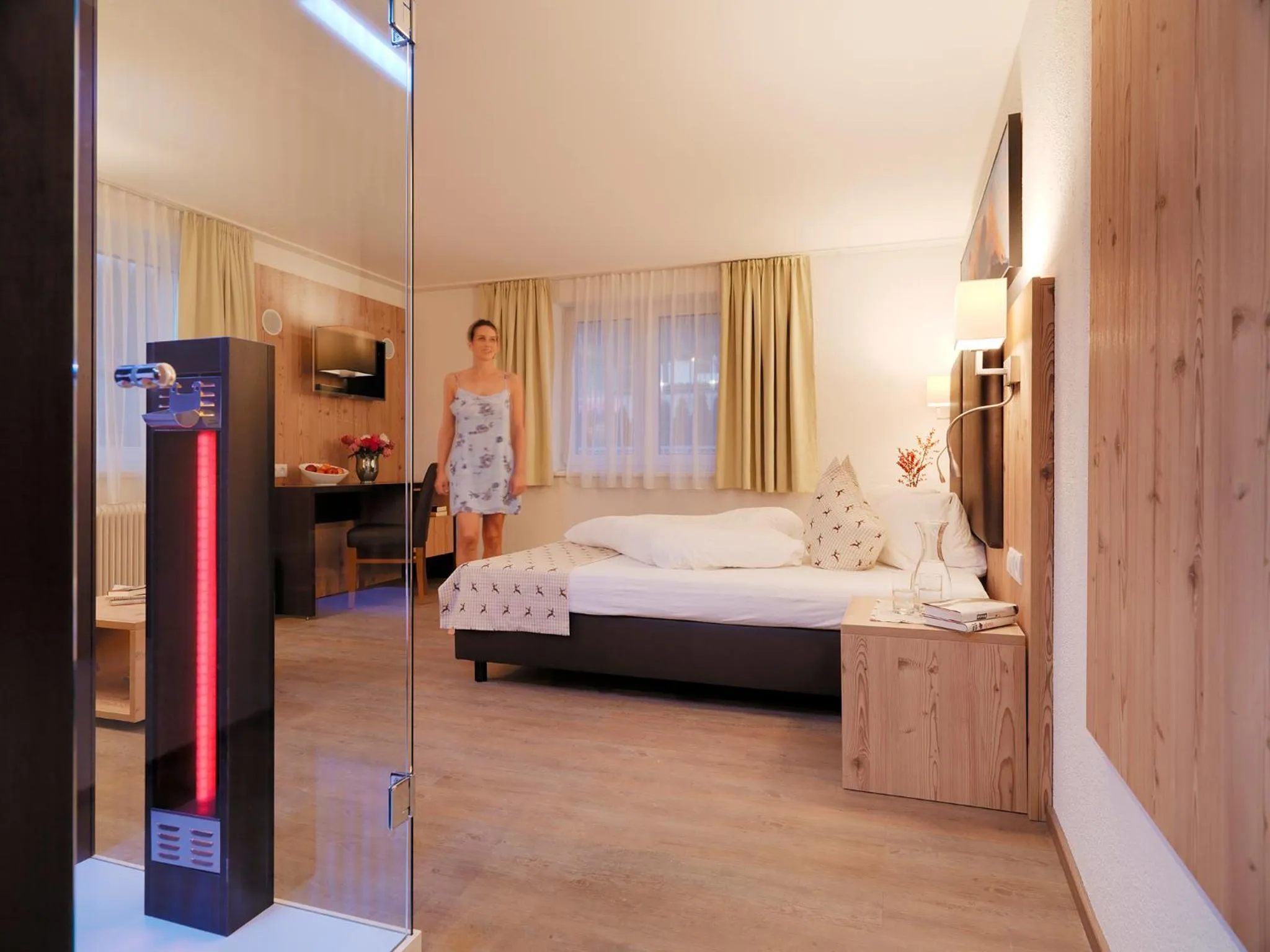 Bed in Hotel Venetblick