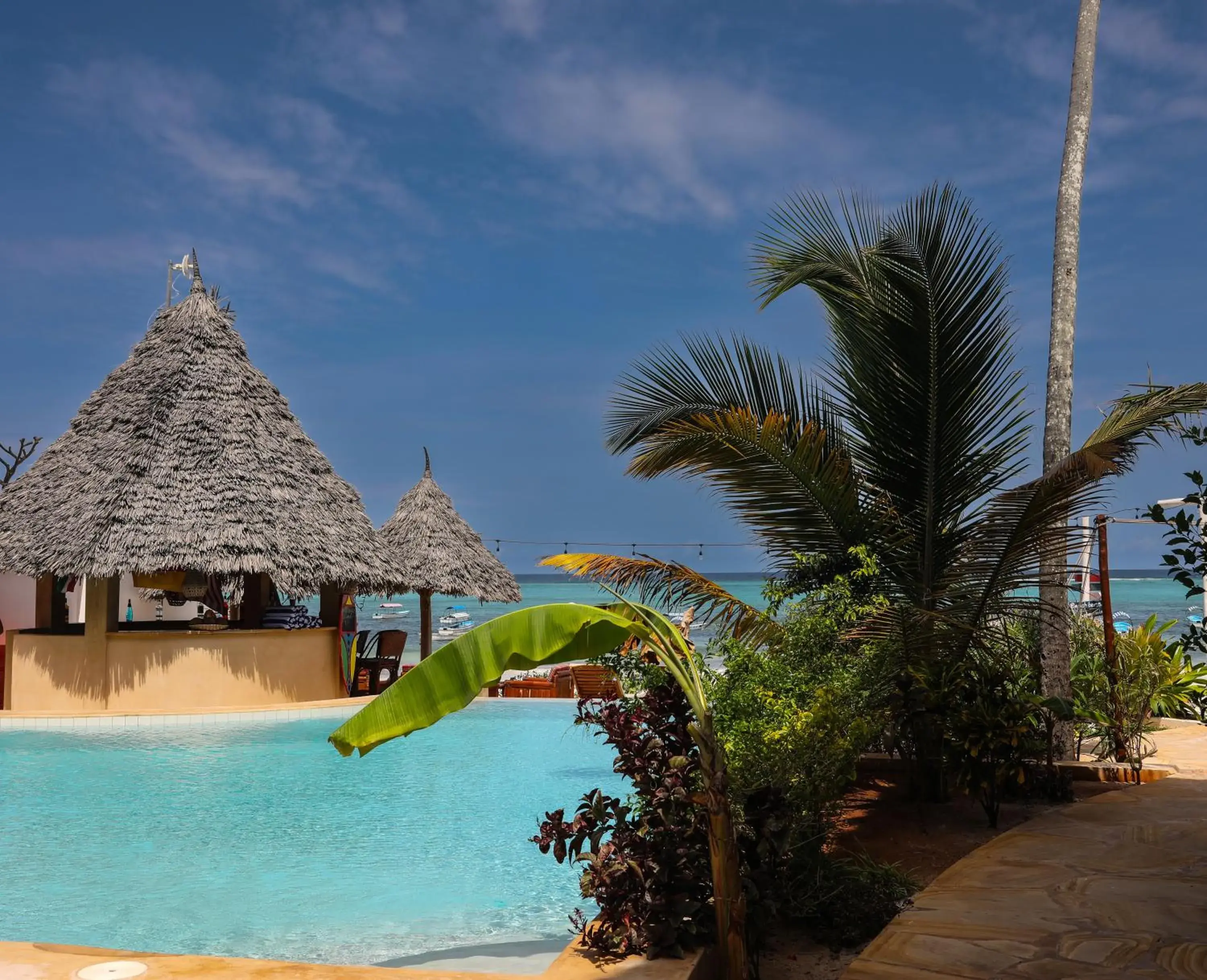 Swimming pool in Alladin Boutique Beach Hotel and SPA Zanzibar Swimming pool in Alladin Boutique Beach Hotel and SPA Zanzibar