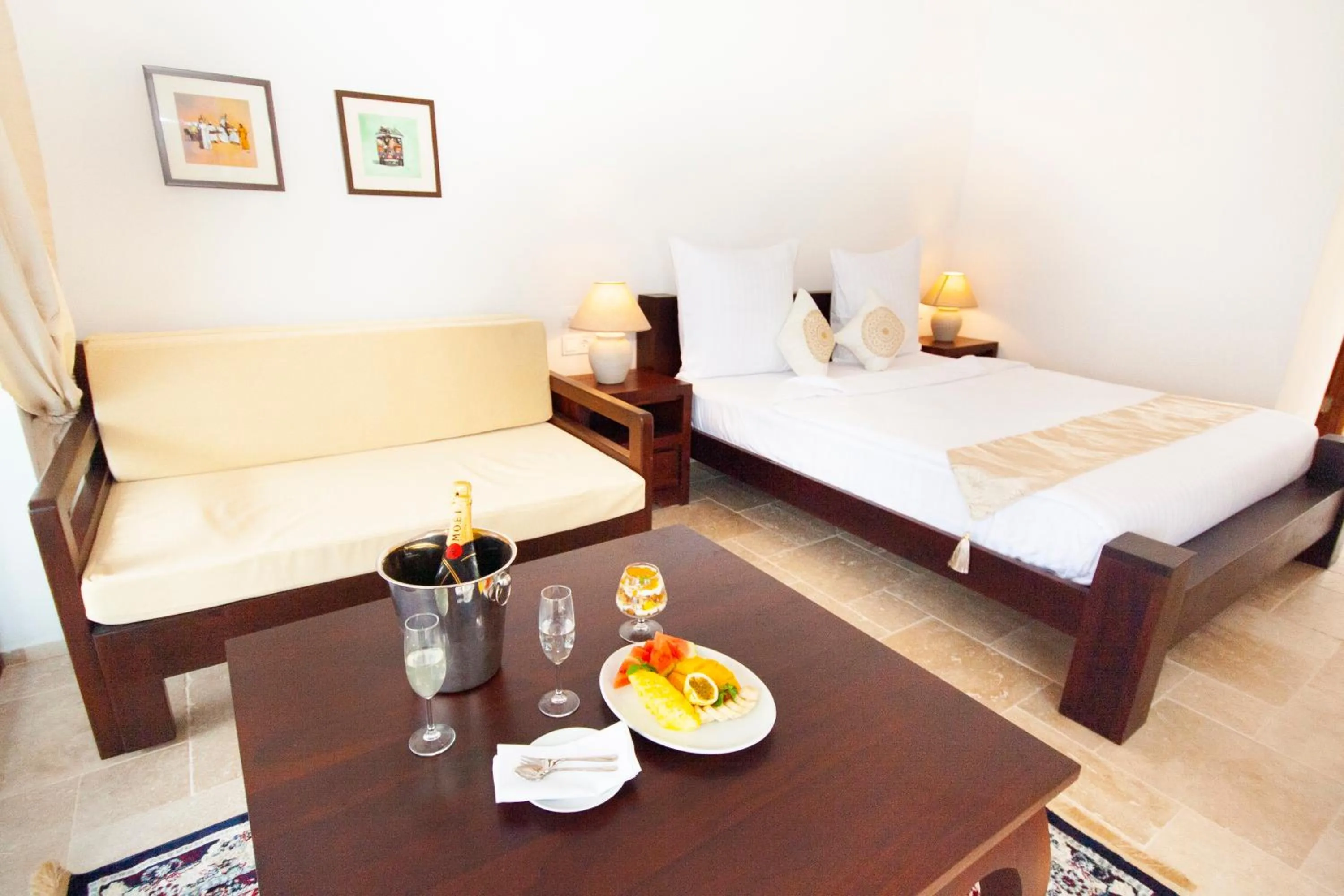 Photo of the whole room, Bed in Alladin Boutique Beach Hotel and SPA Zanzibar