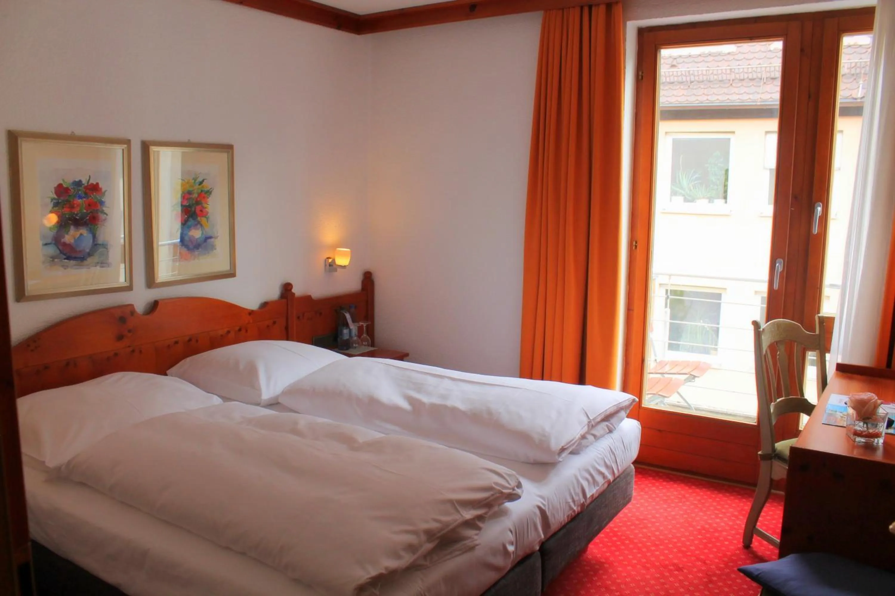 Bedroom, Bed in Steichele Hotel & Weinrestaurant