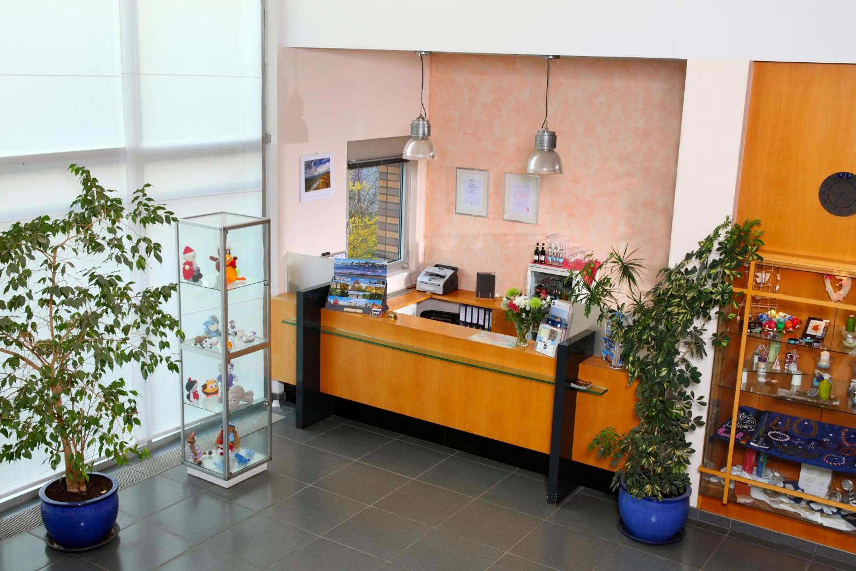 Lobby or reception in VCH Hotel Greifswald