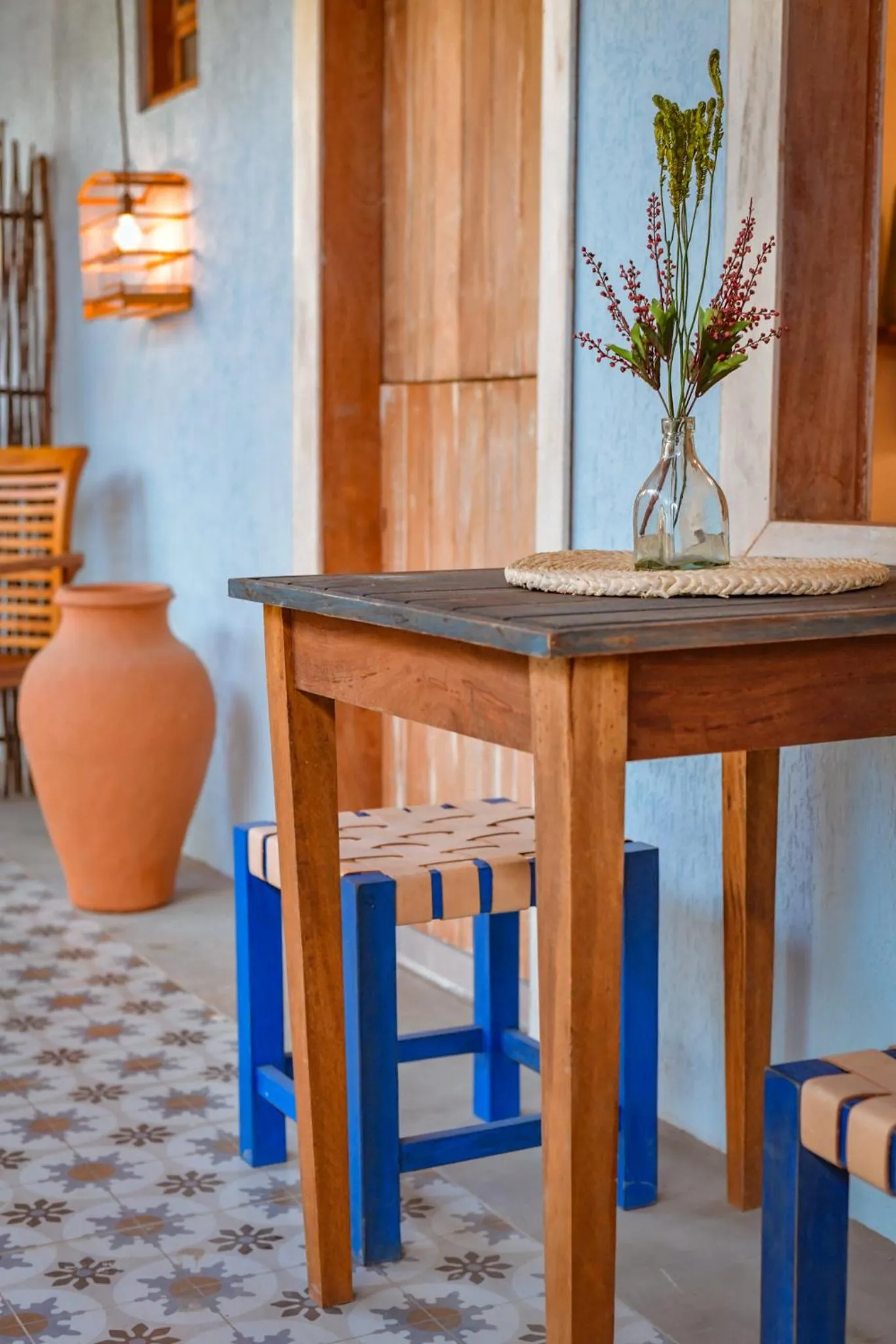 Dining area in EcoCharme Pousada Netuno